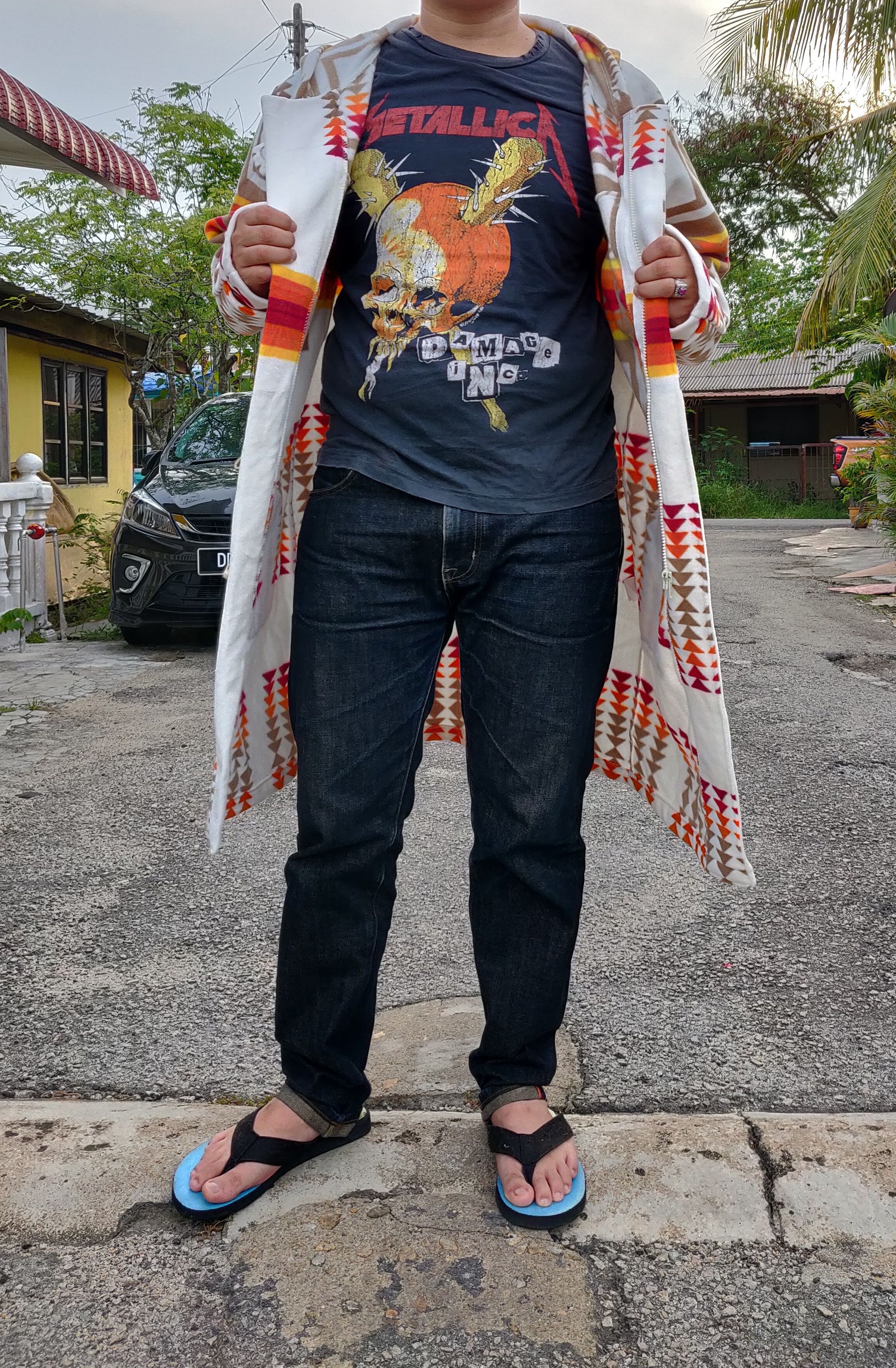 Japanese Brand × Native × Vintage Japanese Brand P.P.C Native Navajo Long Jacket Size US M / EU 48-50 / 2 - 23 Thumbnail