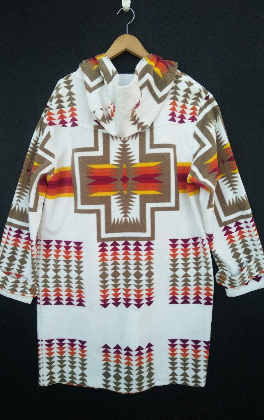 Japanese Brand × Native × Vintage Japanese Brand P.P.C Native Navajo Long Jacket Size US M / EU 48-50 / 2 - 5 Thumbnail