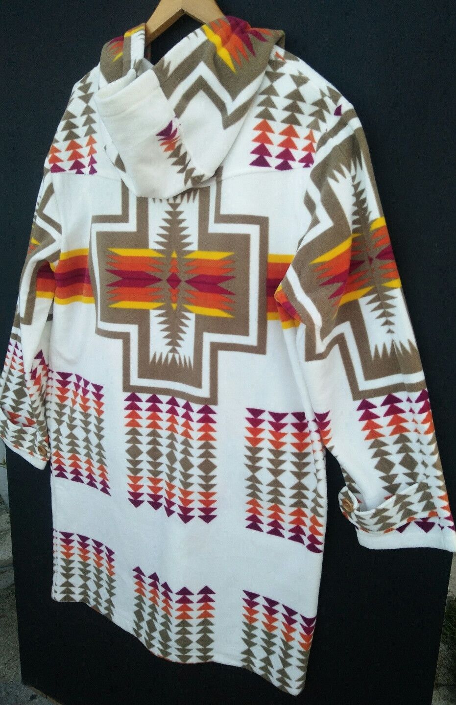 Japanese Brand × Native × Vintage Japanese Brand P.P.C Native Navajo Long Jacket Size US M / EU 48-50 / 2 - 6 Thumbnail