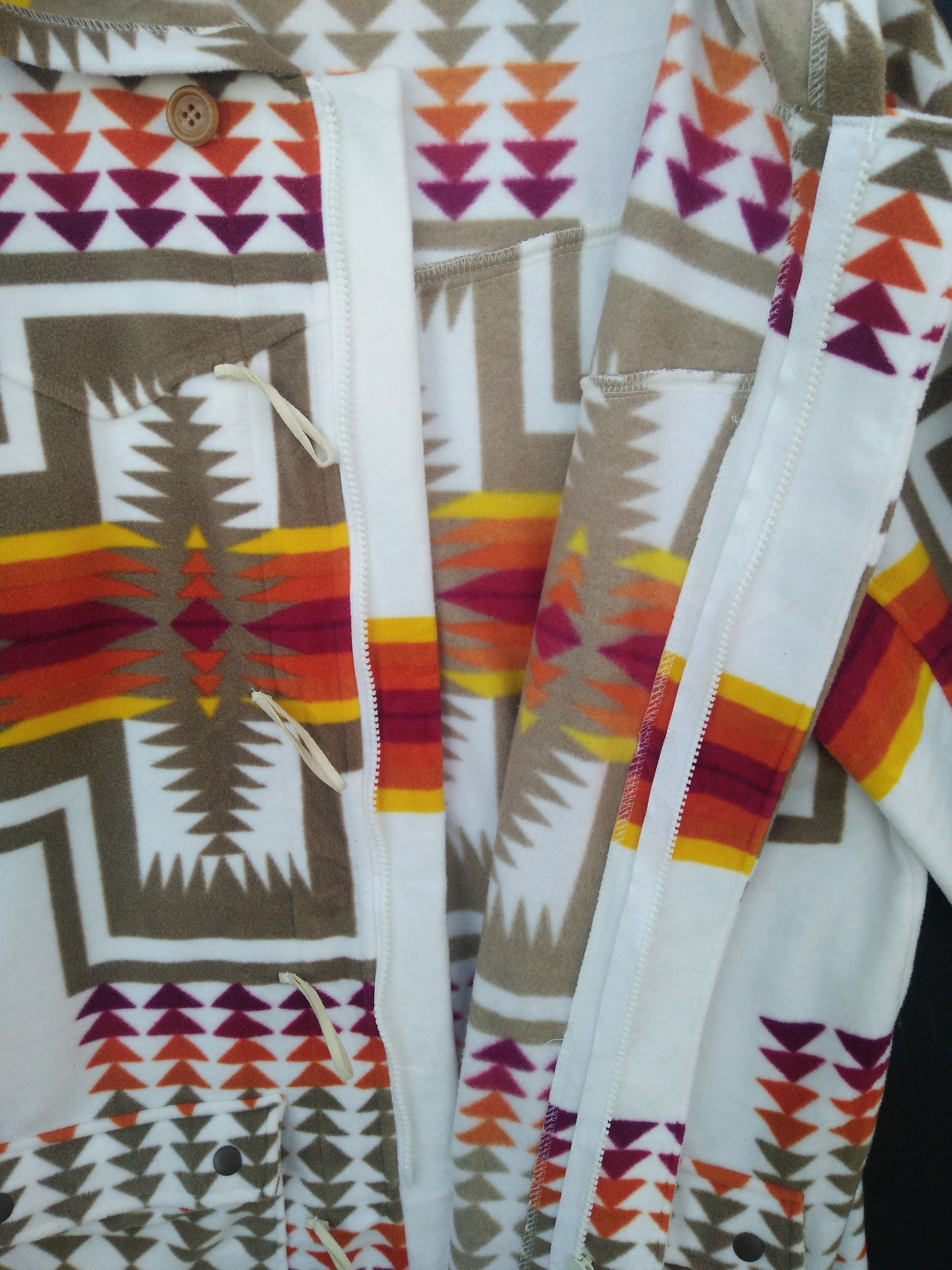 Japanese Brand × Native × Vintage Japanese Brand P.P.C Native Navajo Long Jacket Size US M / EU 48-50 / 2 - 11 Thumbnail
