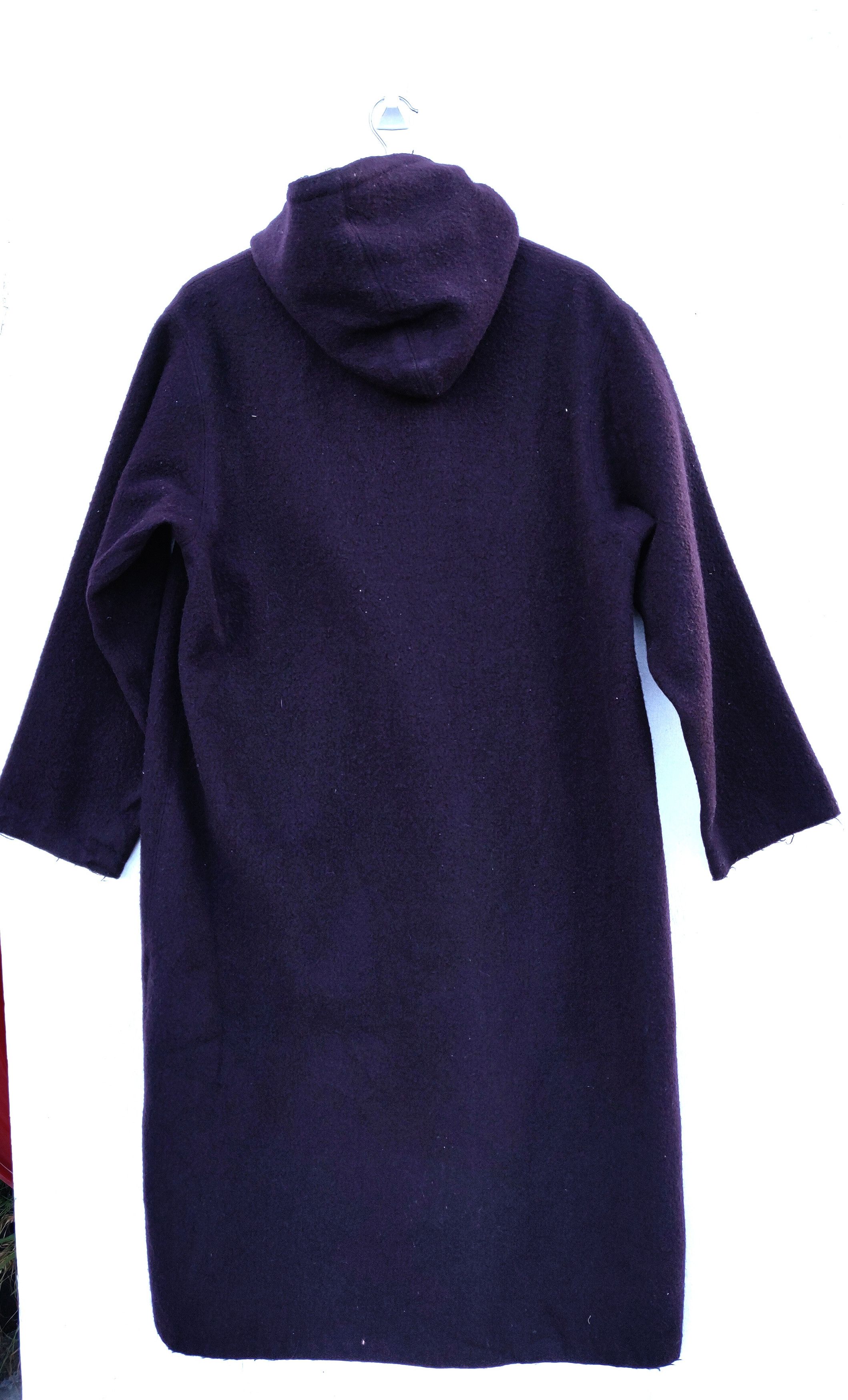 45rpm Vintage Japanese Brand 45rpm Long Wool Jacket With Hoodie Size US M / EU 48-50 / 2 - 14 Thumbnail