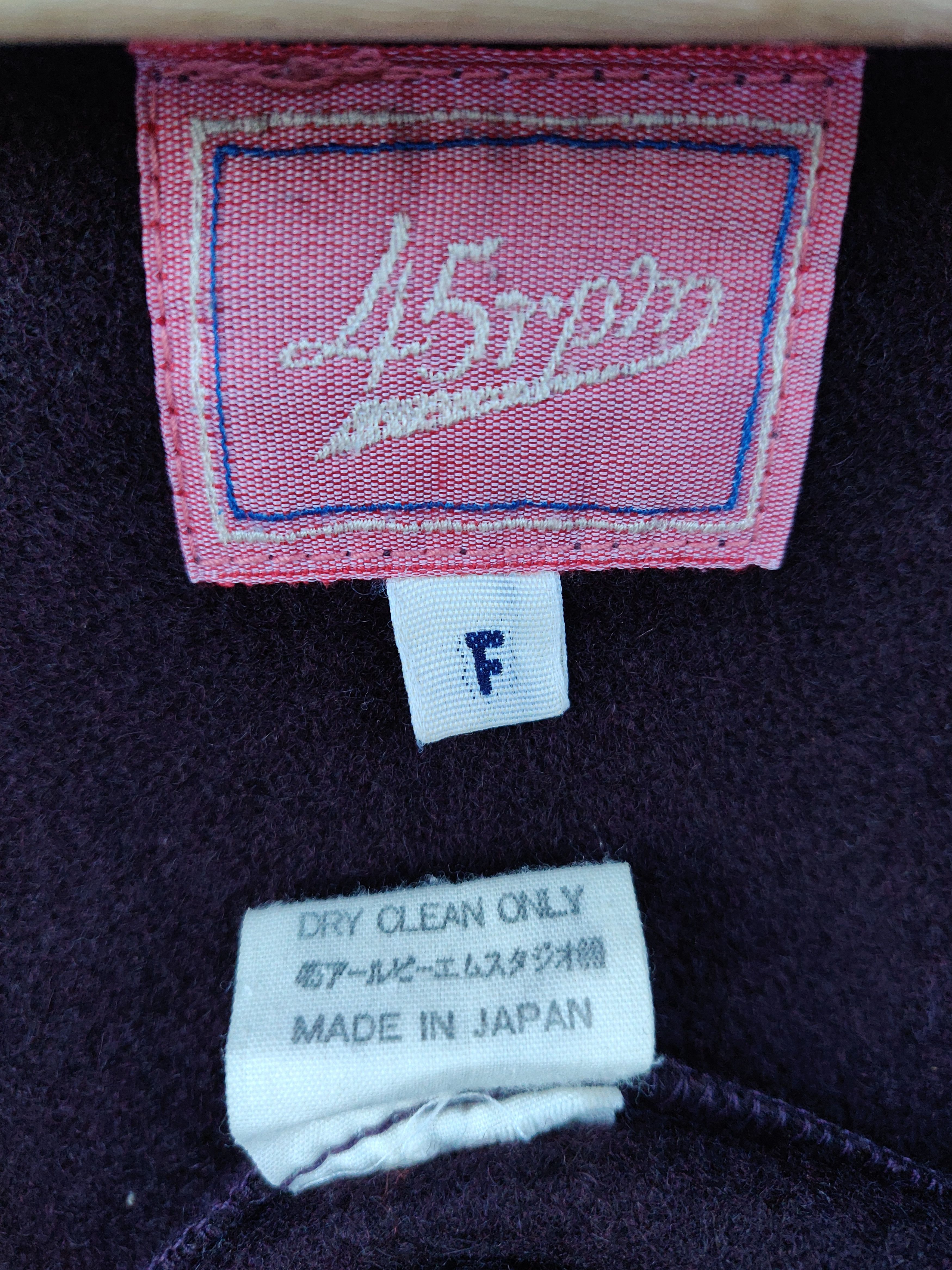 45rpm Vintage Japanese Brand 45rpm Long Wool Jacket With Hoodie Size US M / EU 48-50 / 2 - 18 Thumbnail