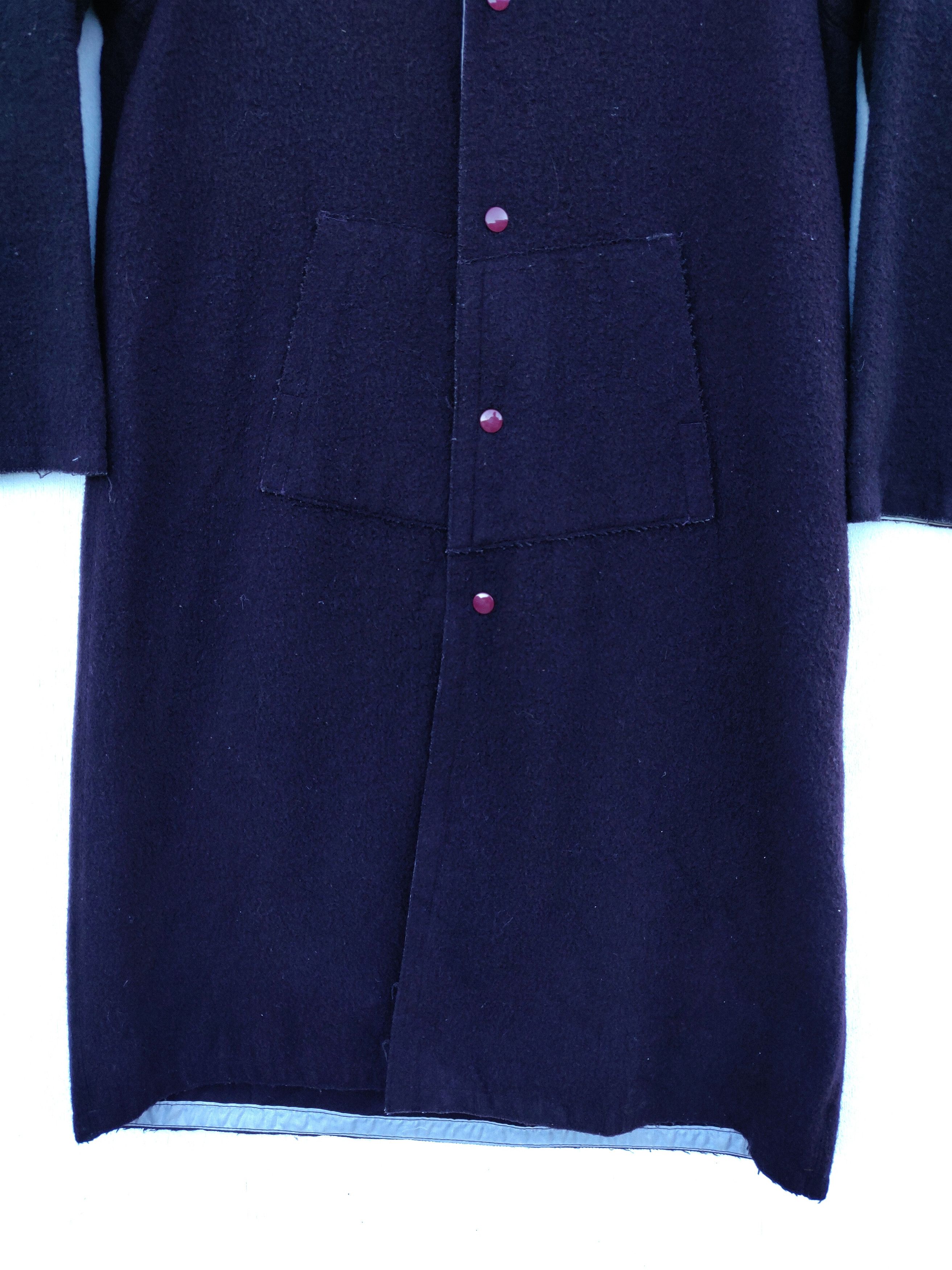 45rpm Vintage Japanese Brand 45rpm Long Wool Jacket With Hoodie Size US M / EU 48-50 / 2 - 3 Thumbnail