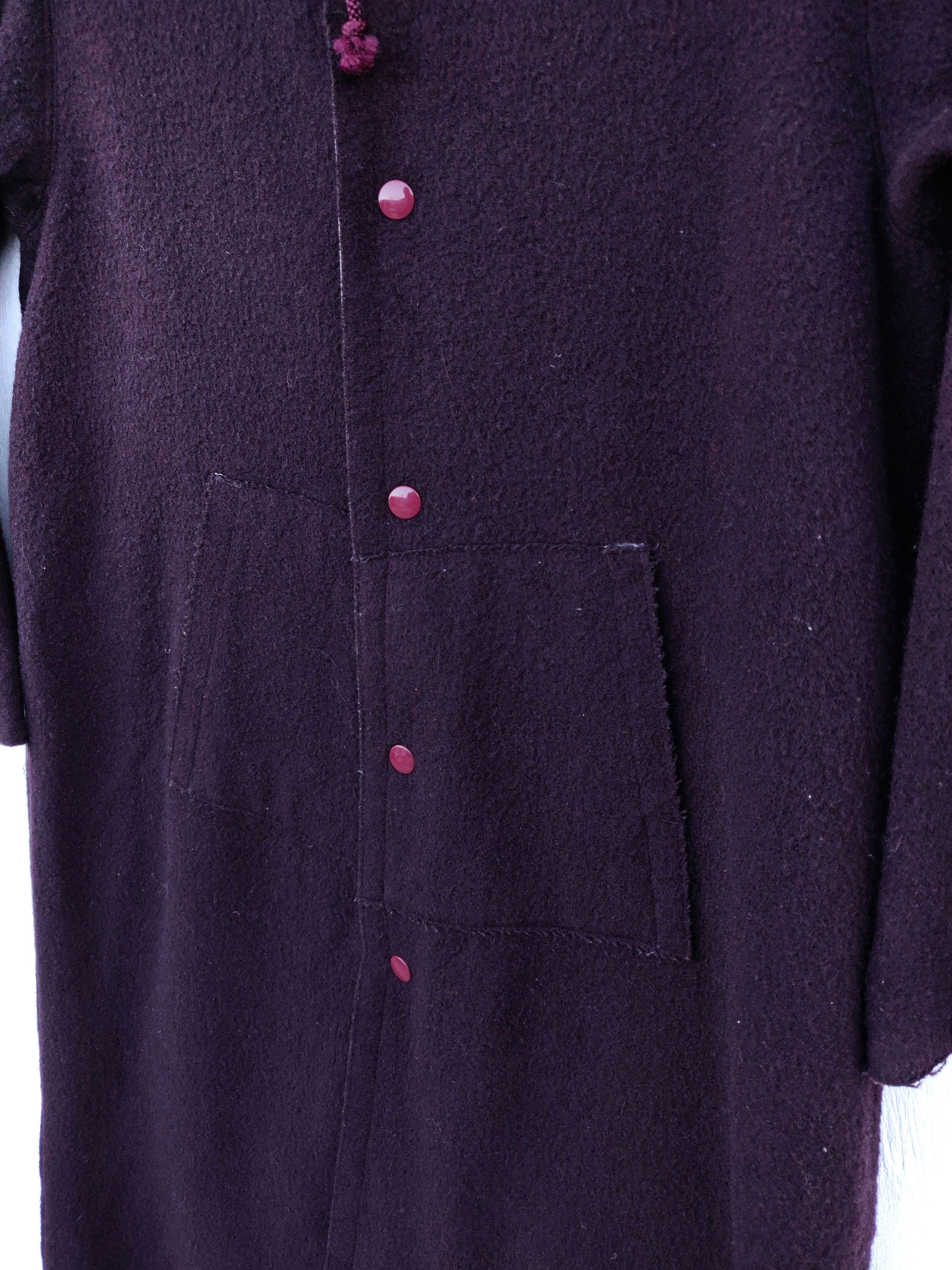 45rpm Vintage Japanese Brand 45rpm Long Wool Jacket With Hoodie Size US M / EU 48-50 / 2 - 5 Thumbnail