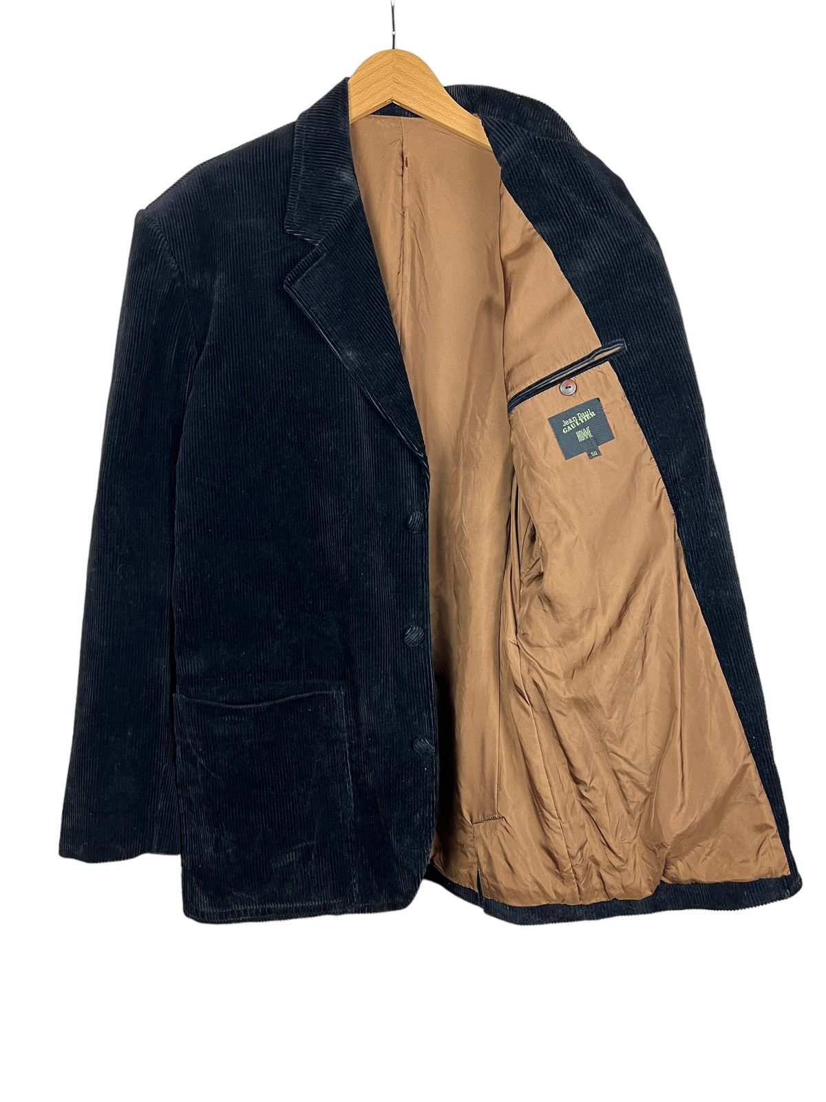 Jean Paul Gaultier Vintage Jean Paul Gaultier Homme Corduroy Blazer Size 50L - 1 Thumbnail