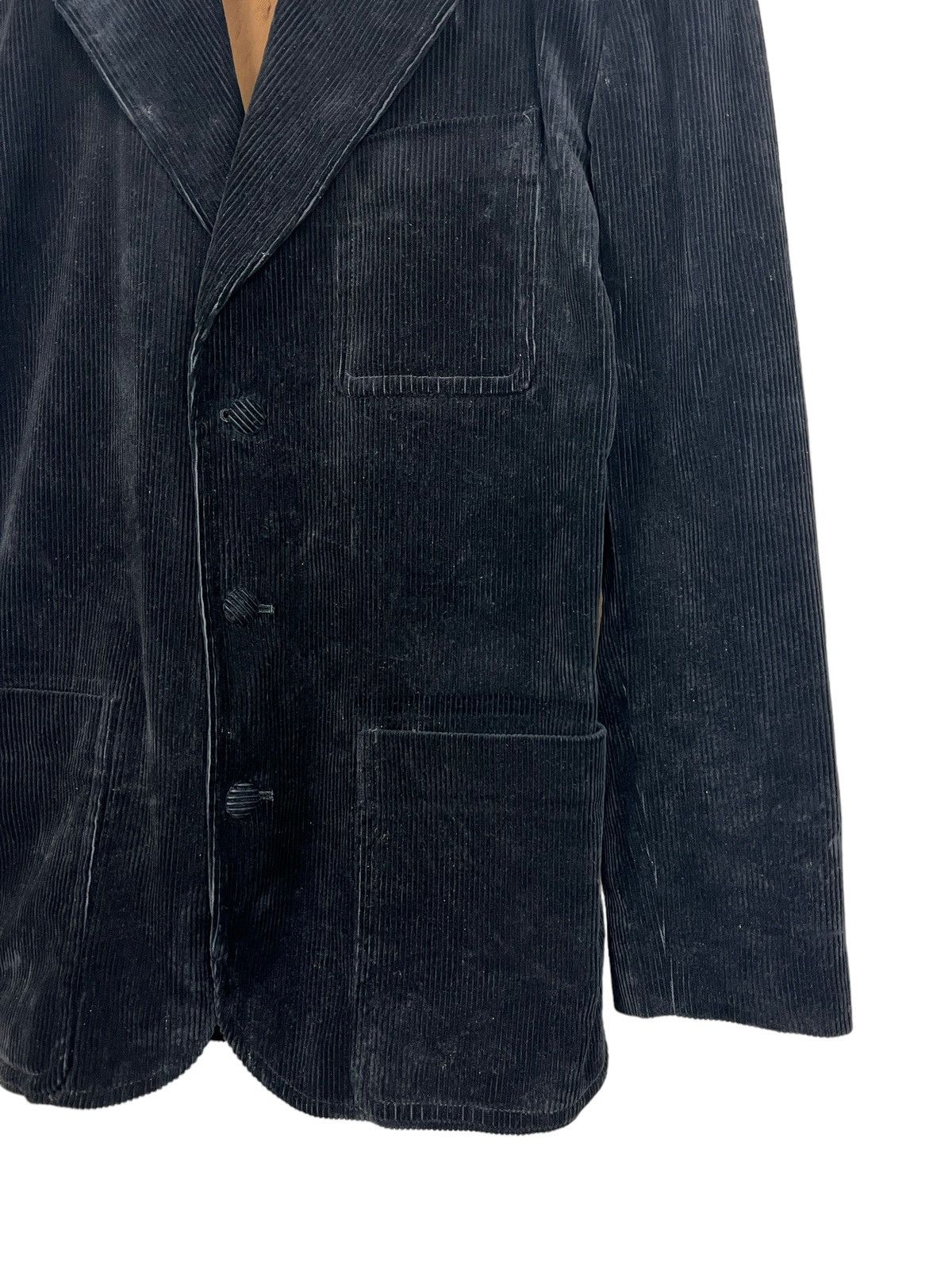 Jean Paul Gaultier Vintage Jean Paul Gaultier Homme Corduroy Blazer Size 50L - 4 Thumbnail