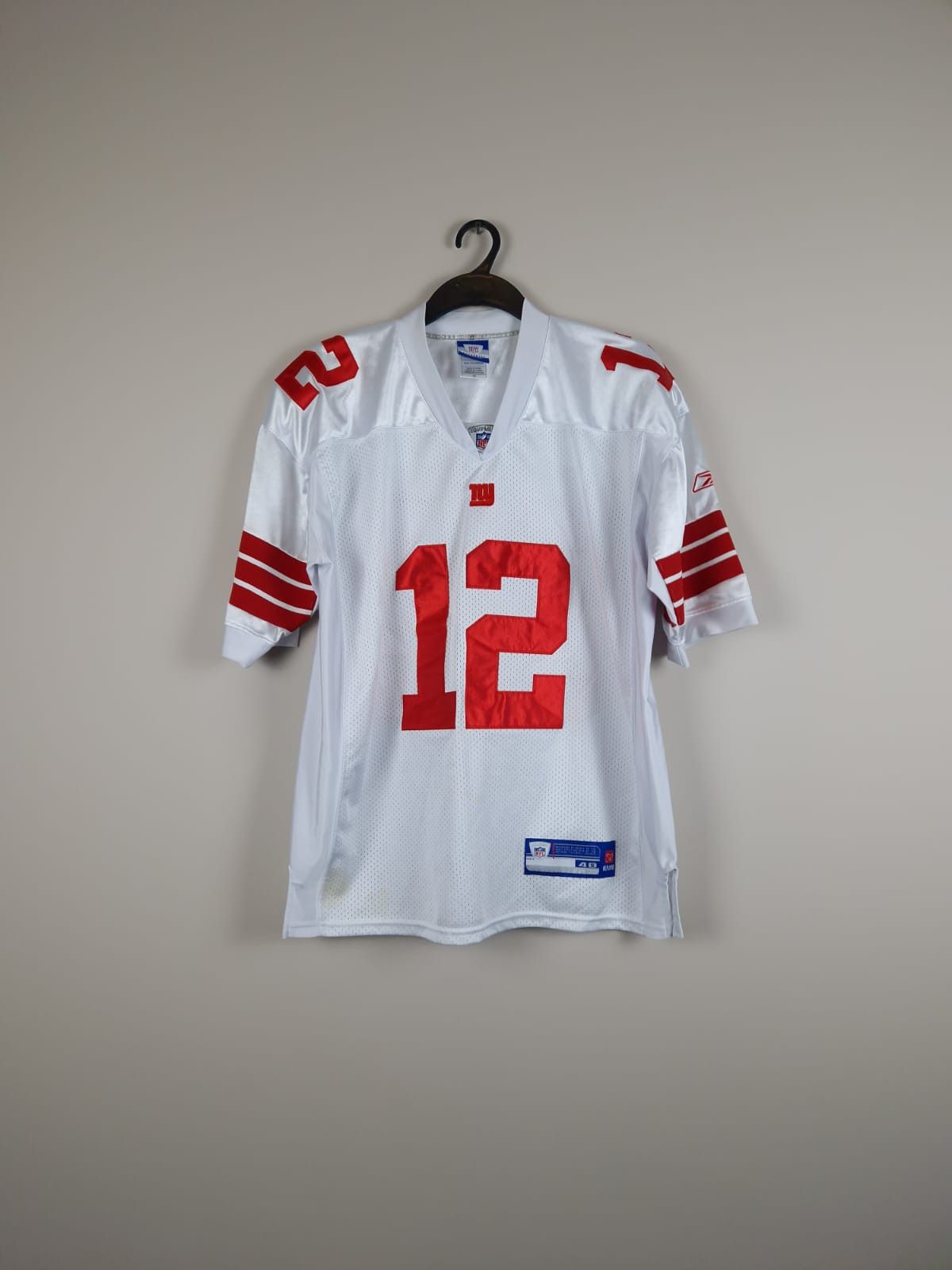 Smith #12 New York Giants Stitched Jersey Reebok