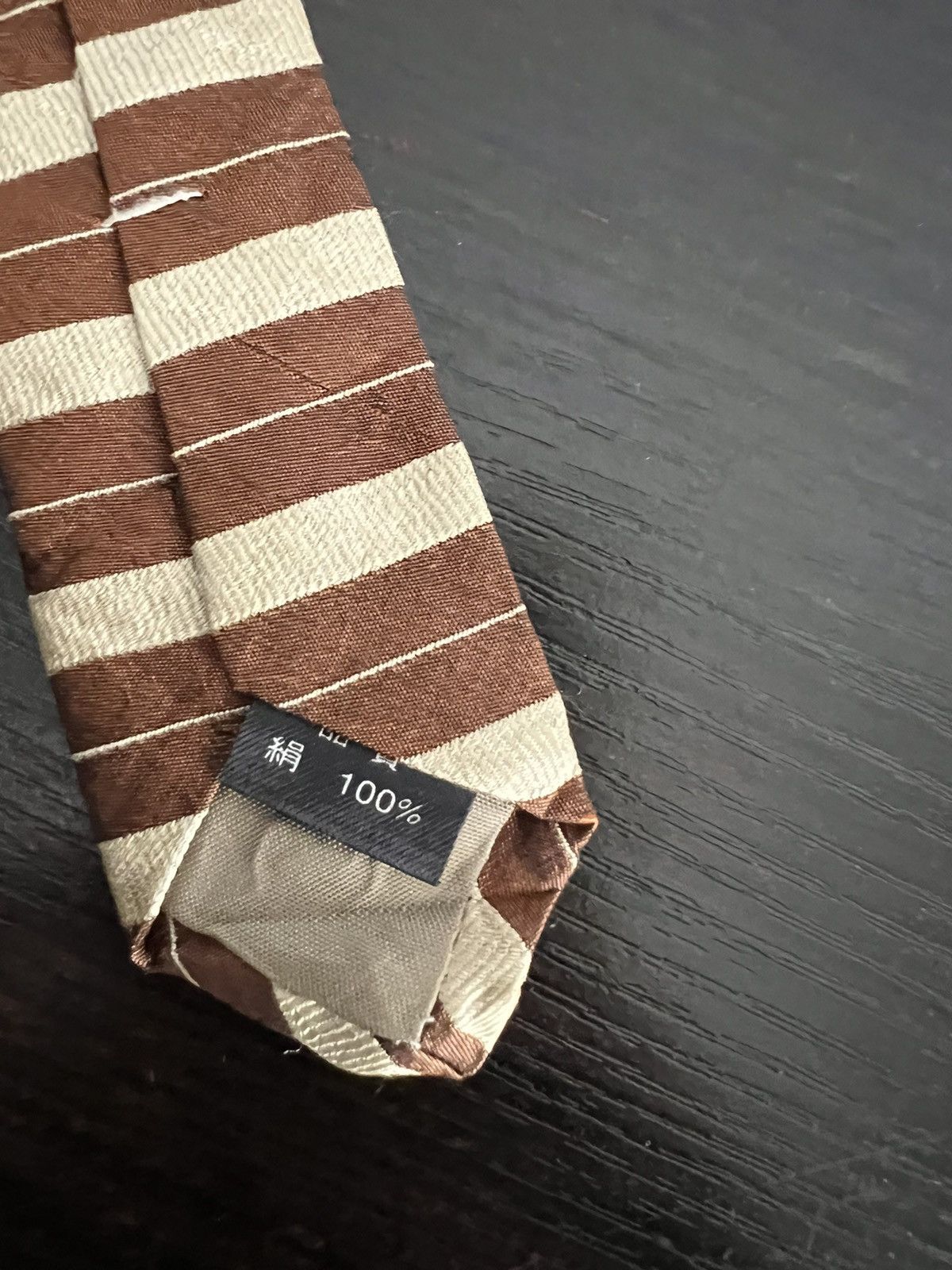 Hiroko Koshino Homme Hiroko Koshino Homme Tie Size ONE SIZE - 6 Thumbnail