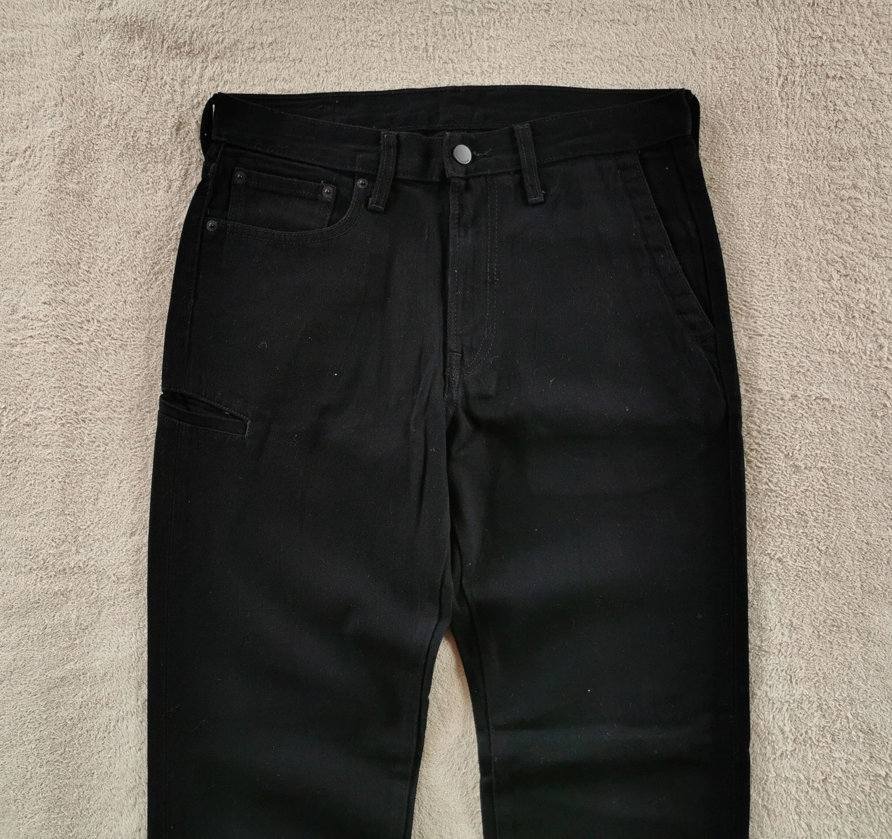 Japanese Brand × Maison MIHARA YASUHIRO Miharayasuhiro Good Inspiration Gu Black Jeans Size US 31 - 4 Thumbnail