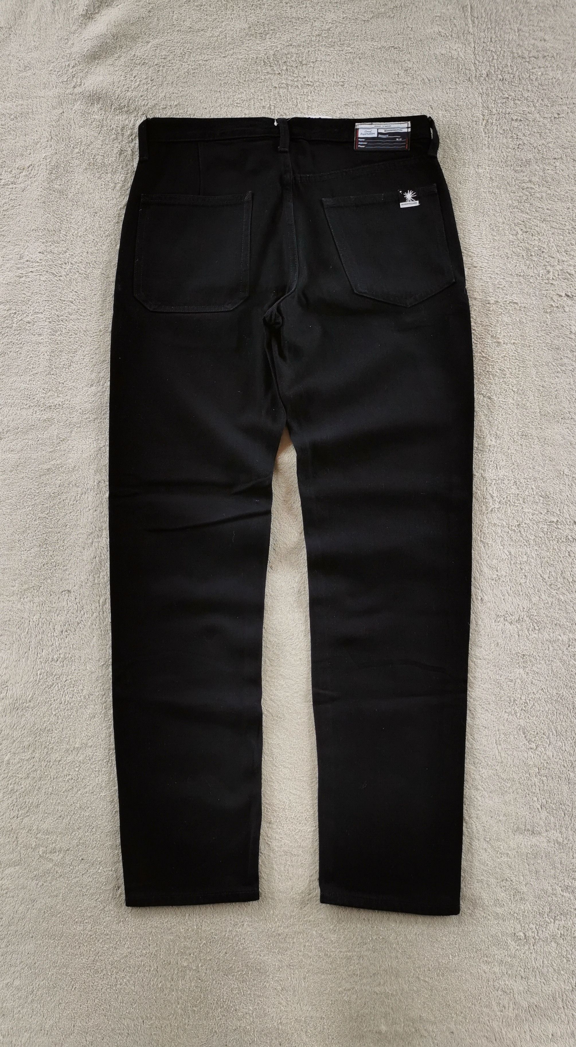Japanese Brand × Maison MIHARA YASUHIRO Miharayasuhiro Good Inspiration Gu Black Jeans Size US 31 - 8 Thumbnail