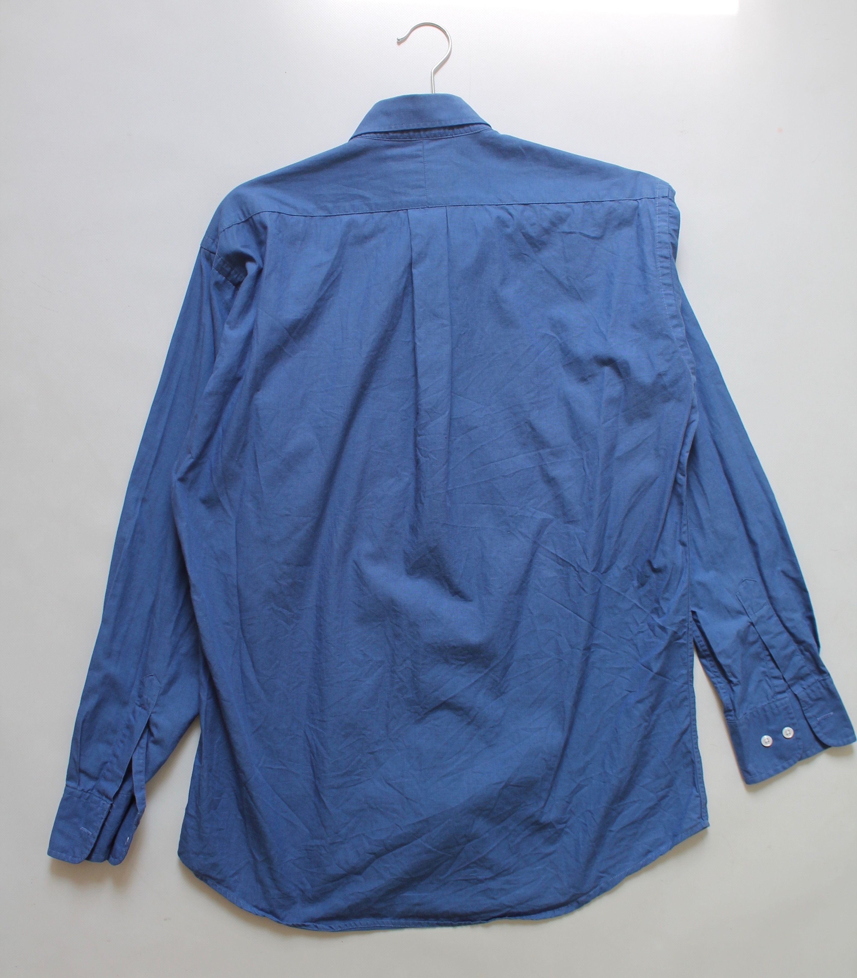 Chaps Ralph Lauren 90's Chaps Ralph Lauren Vintage Blue Shirt Long Sleeve Size US M / EU 48-50 / 2 - 10 Thumbnail