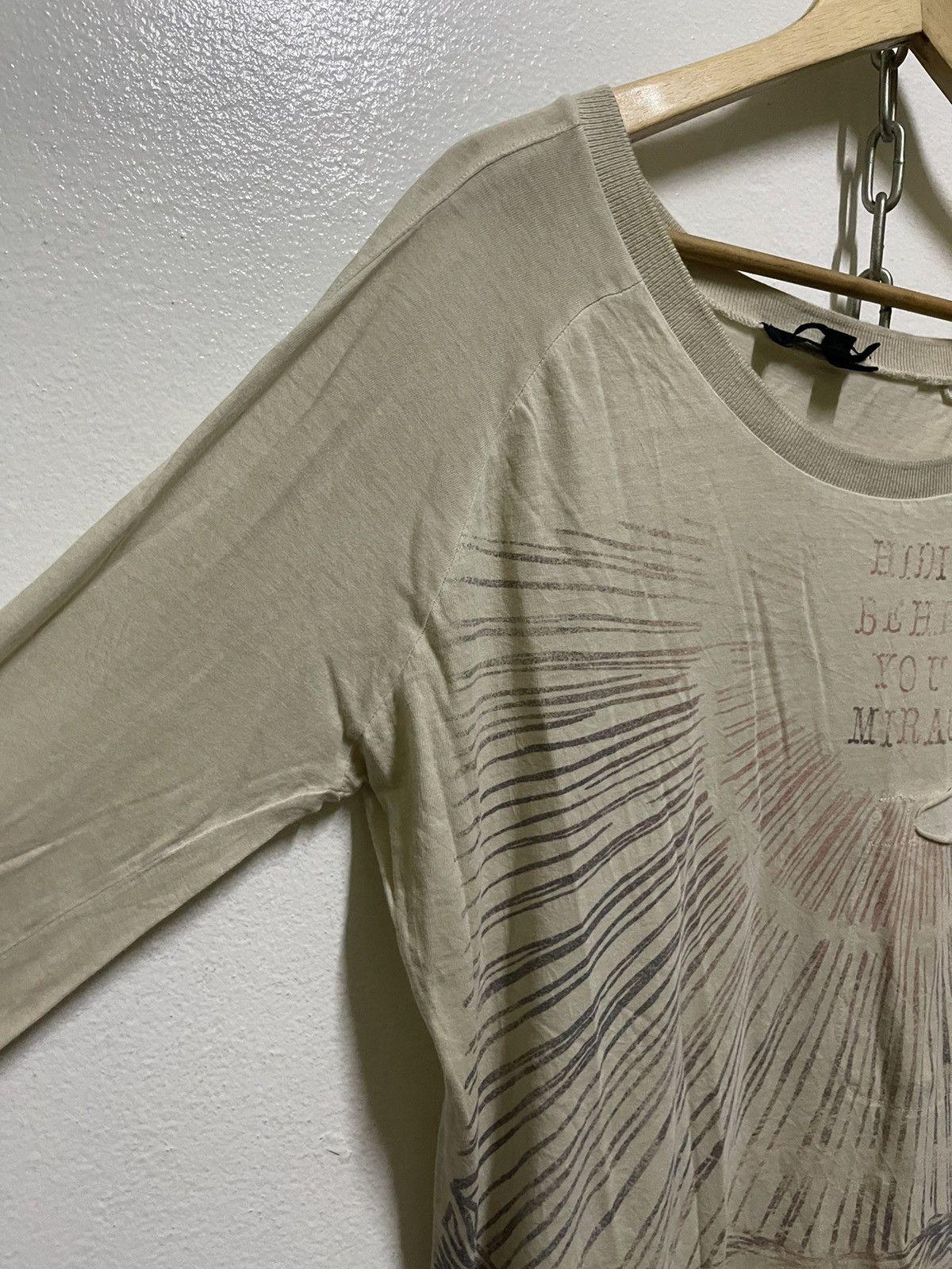 Diesel Black Gold Diesel Black Gold Distressed T Shirt Long Sleeve Punk Size XS / US 0-2 / IT 36-38 - 2 Thumbnail