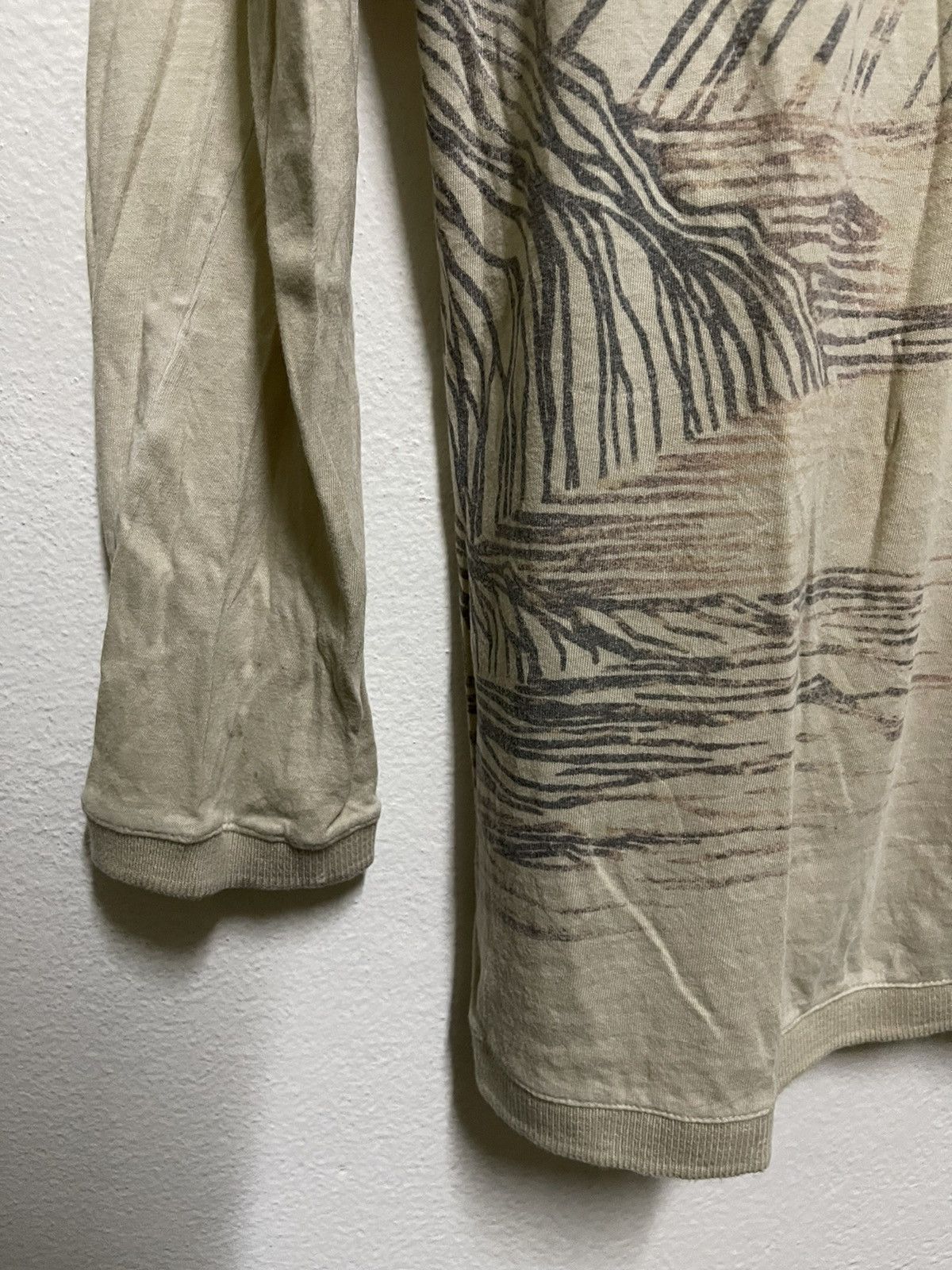 Diesel Black Gold Diesel Black Gold Distressed T Shirt Long Sleeve Punk Size XS / US 0-2 / IT 36-38 - 3 Thumbnail