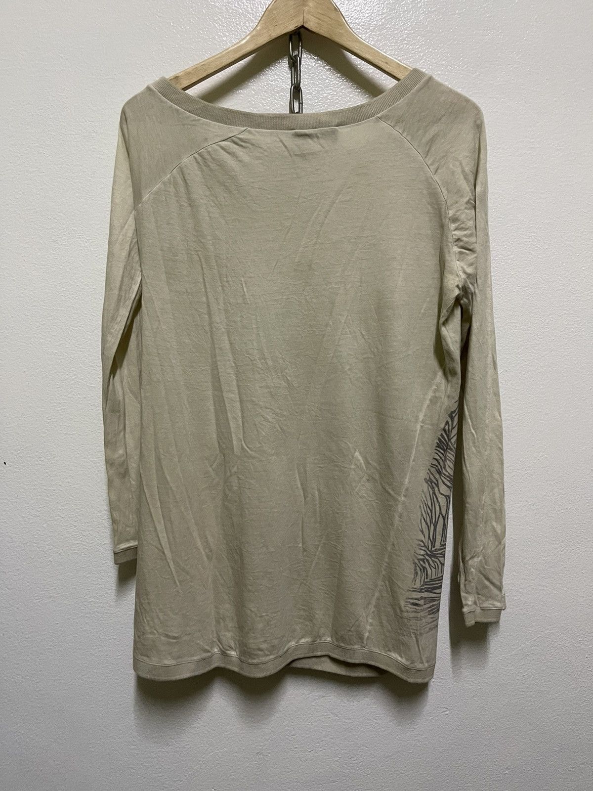 Diesel Black Gold Diesel Black Gold Distressed T Shirt Long Sleeve Punk Size XS / US 0-2 / IT 36-38 - 8 Thumbnail