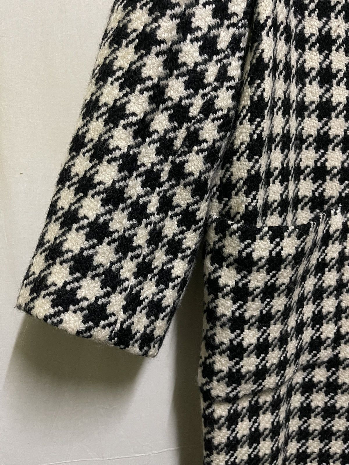 Designer × Japanese Brand Lautreamont Houndstooth Long Jacket Size US L / EU 52-54 / 3 - 3 Thumbnail