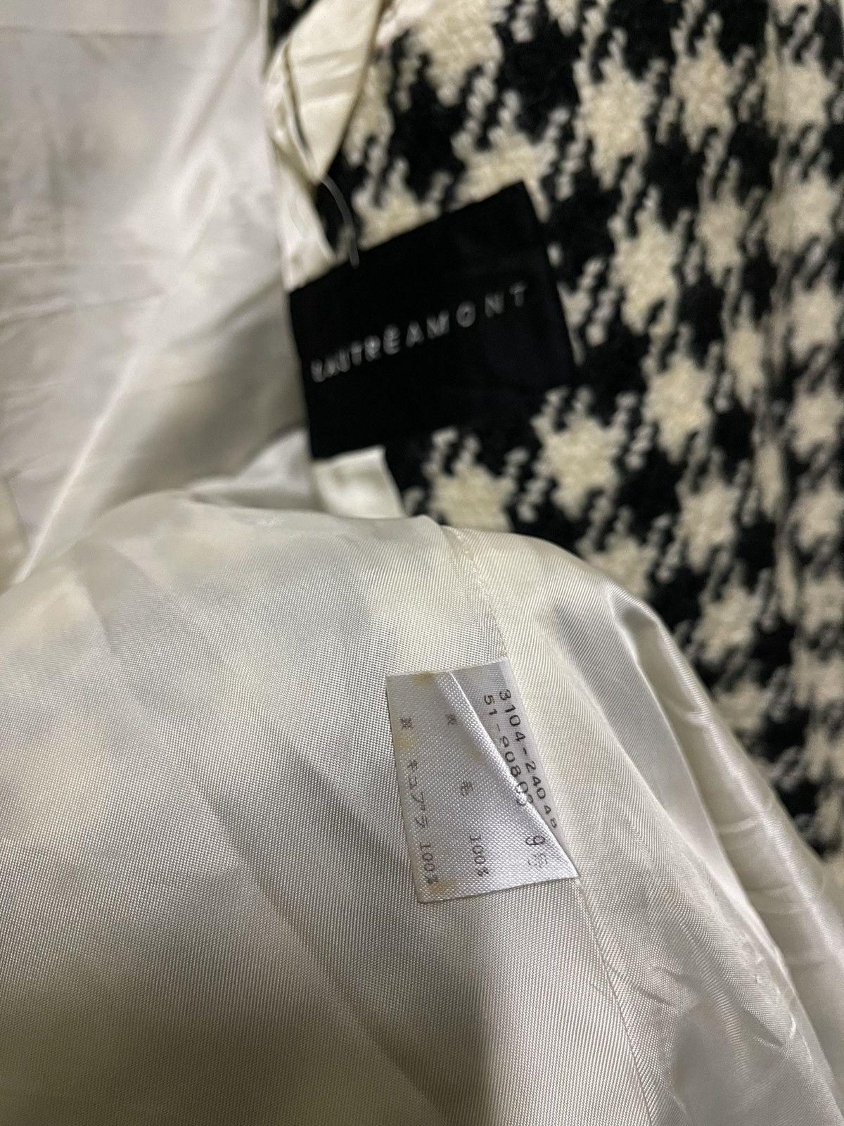 Designer × Japanese Brand Lautreamont Houndstooth Long Jacket Size US L / EU 52-54 / 3 - 18 Thumbnail