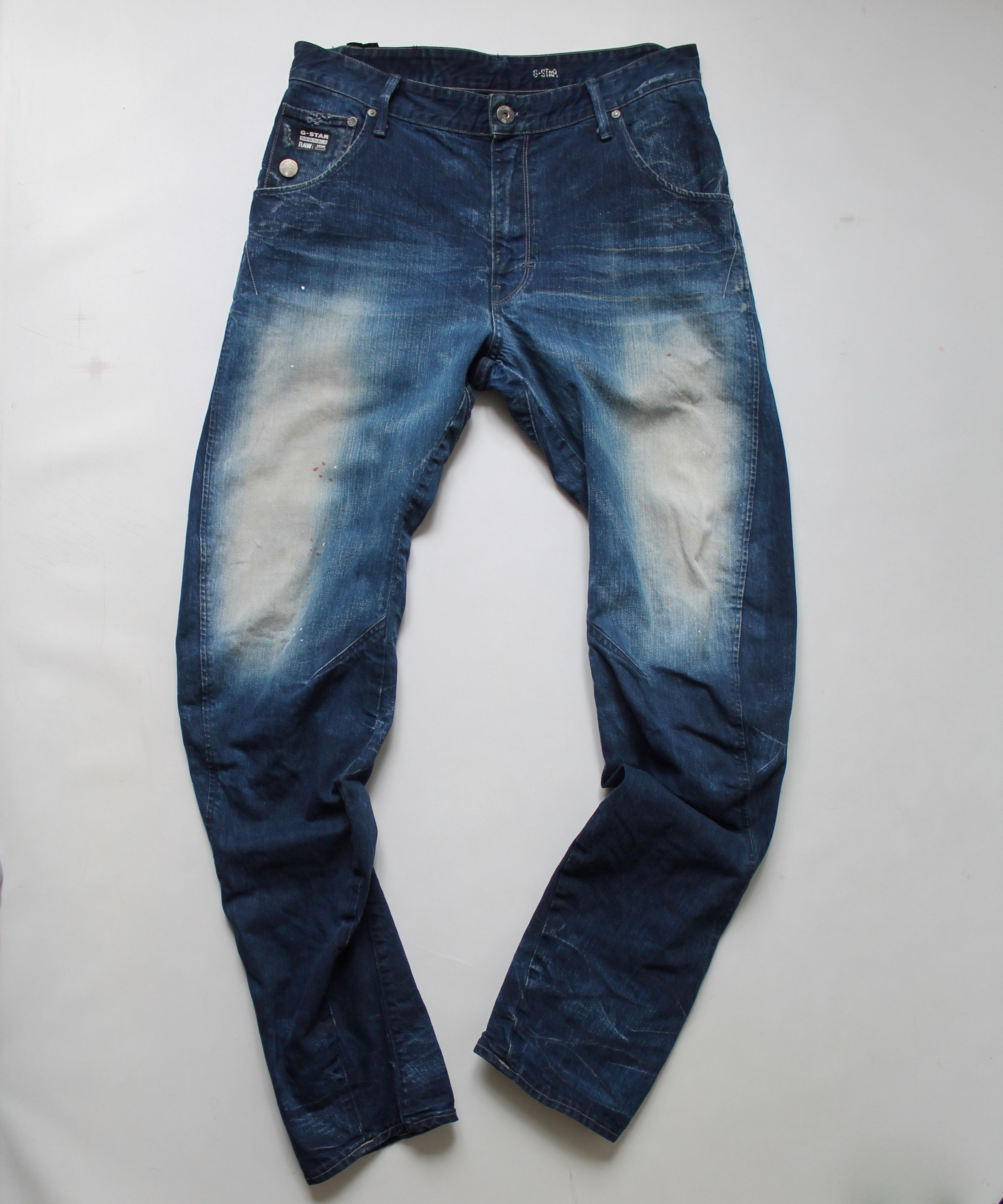 G-Star G - Star ARC 3D Loose Tapered Denim Long Pants Size US 33 - 2 Thumbnail