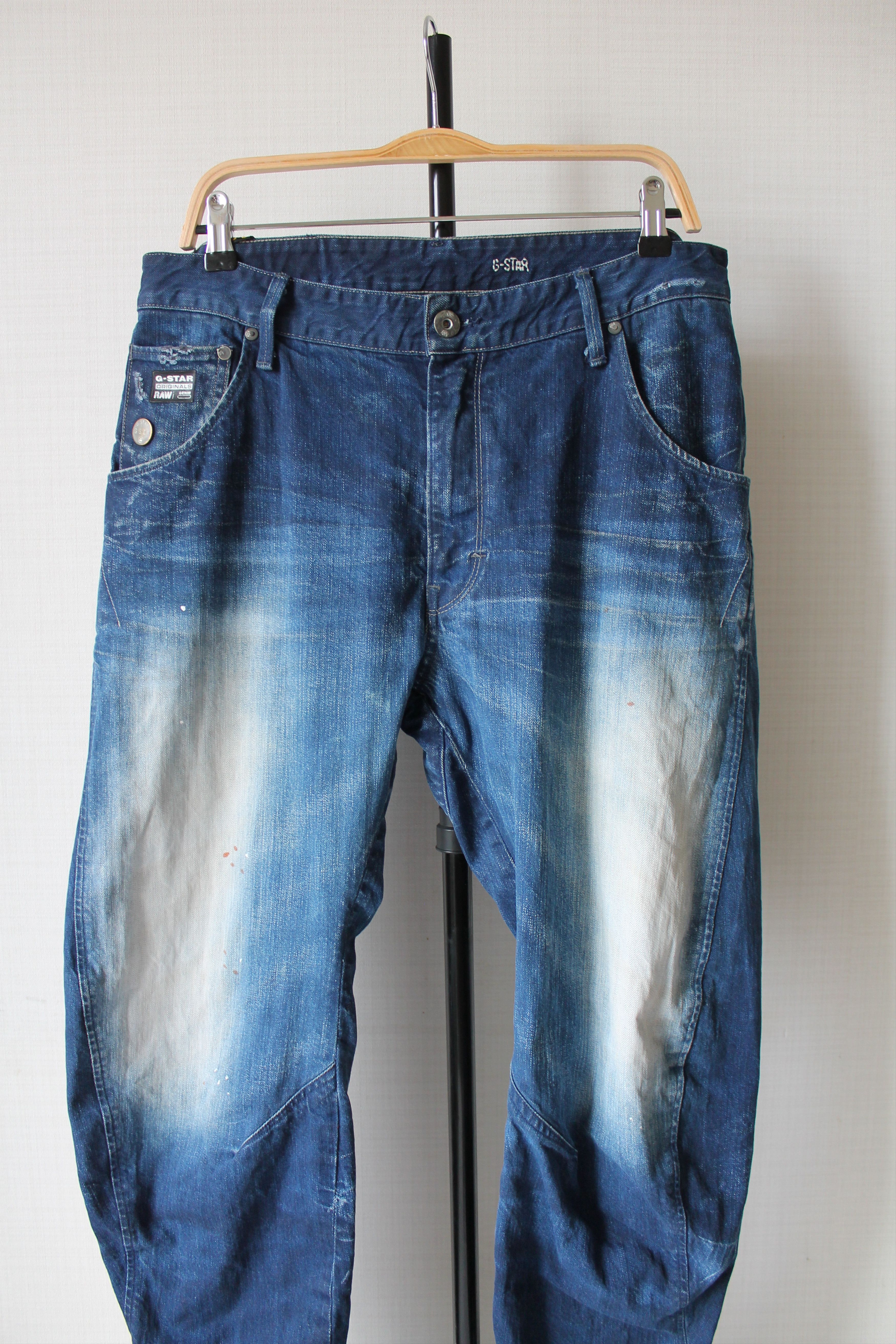 G-Star G - Star ARC 3D Loose Tapered Denim Long Pants Size US 33 - 3 Thumbnail