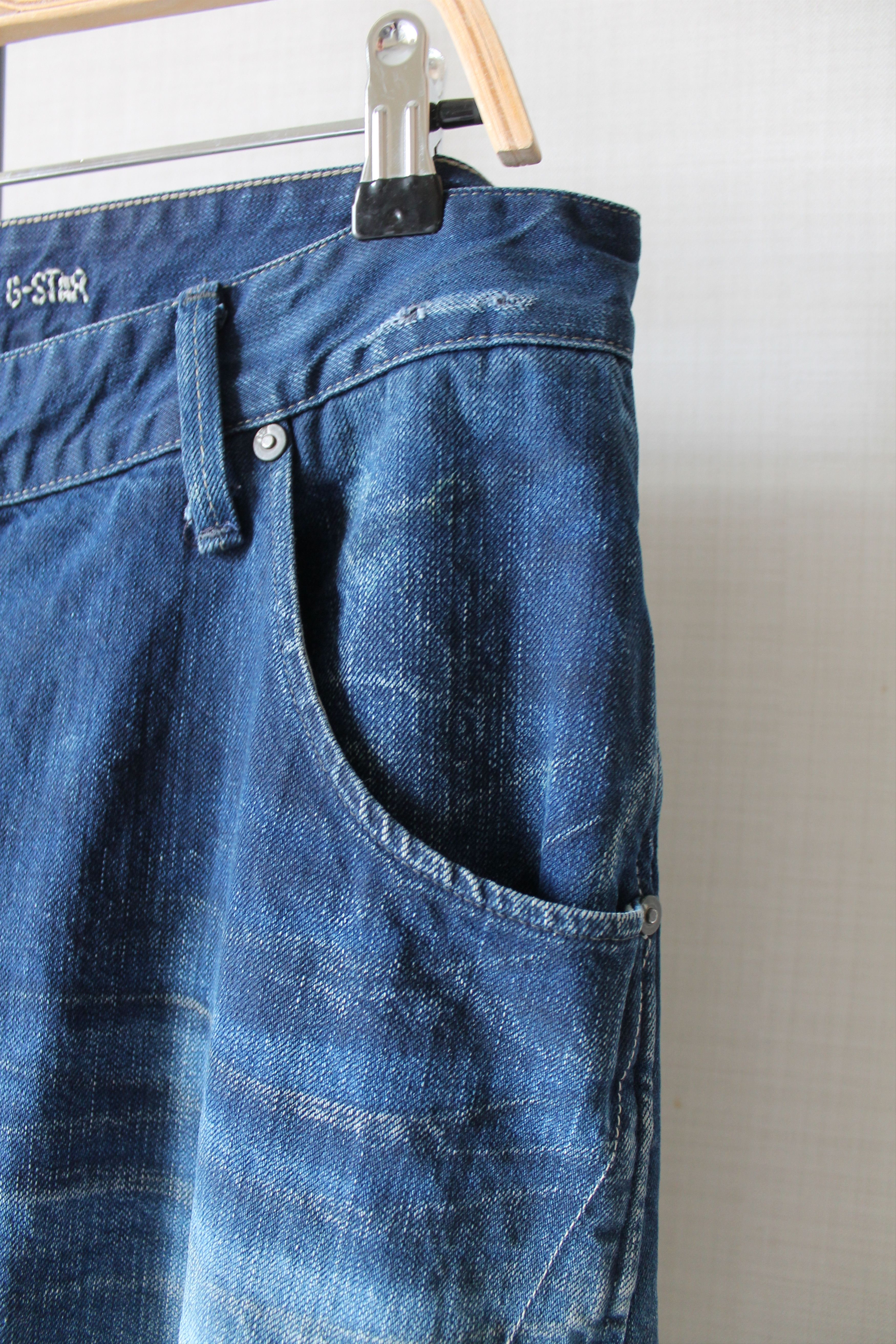 G-Star G - Star ARC 3D Loose Tapered Denim Long Pants Size US 33 - 6 Thumbnail