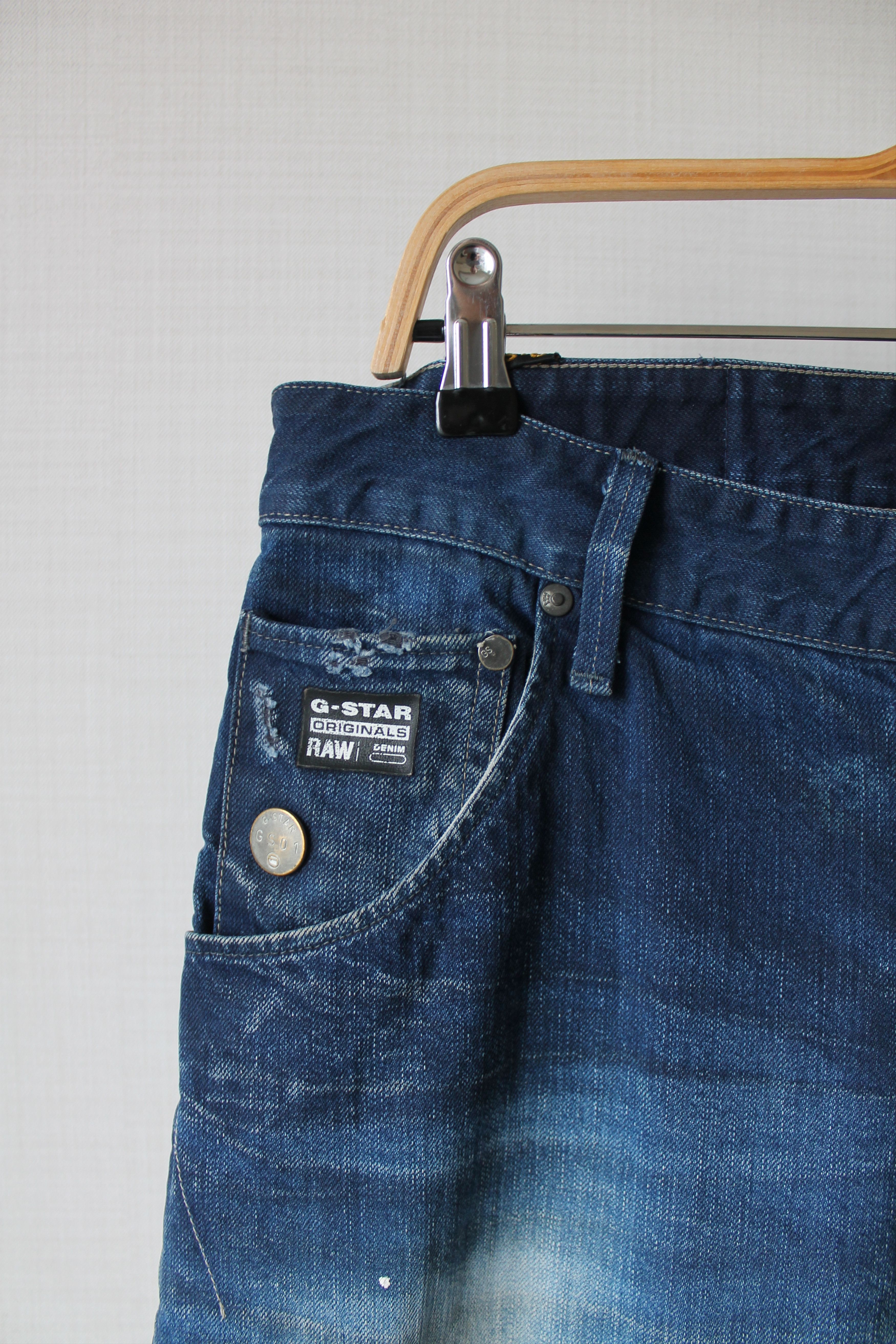 G-Star G - Star ARC 3D Loose Tapered Denim Long Pants Size US 33 - 4 Thumbnail