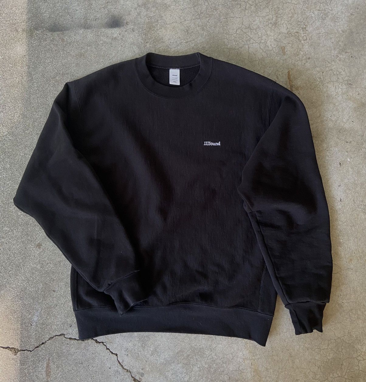 JJJJound Jjjjound blank heavyweight sweatshirt/crewneck black Size US M / EU 48-50 / 2 - 2 Thumbnail
