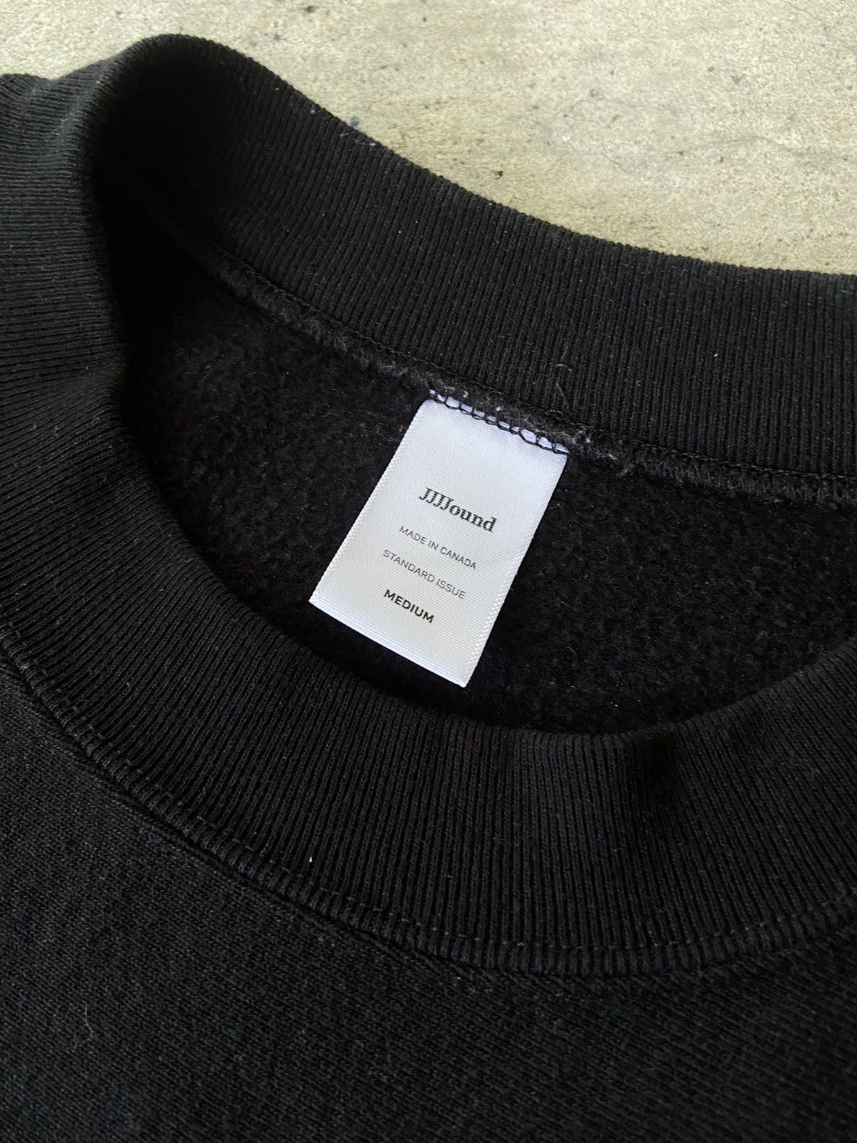 JJJJound Jjjjound blank heavyweight sweatshirt/crewneck black Size US M / EU 48-50 / 2 - 4 Thumbnail