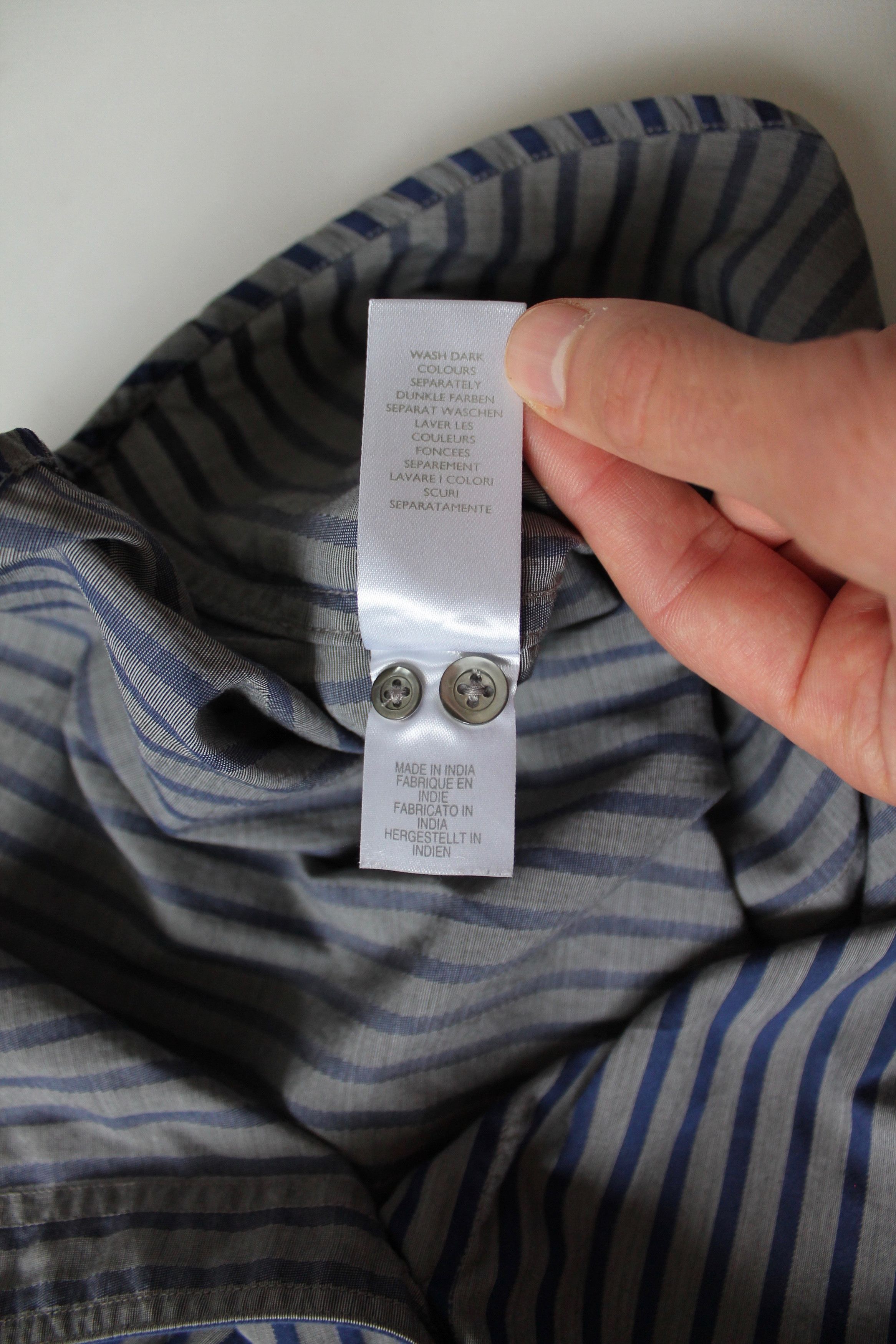Paul Smith PAUL SMITH Jeans Striped Shirt Button Up XXL Size US XXL / EU 58 / 5 - 12 Thumbnail