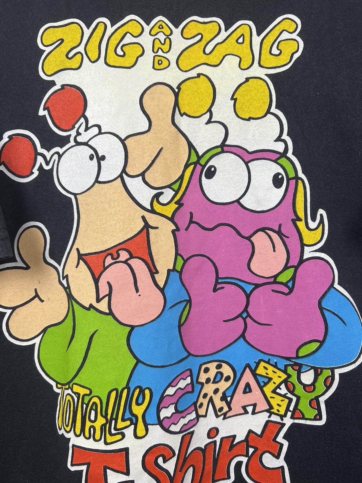 Cartoon Network × Vintage Vintage Zig And Zag Totally Crazy T-shirt 1993 Size US XXL / EU 58 / 5 - 3 Thumbnail