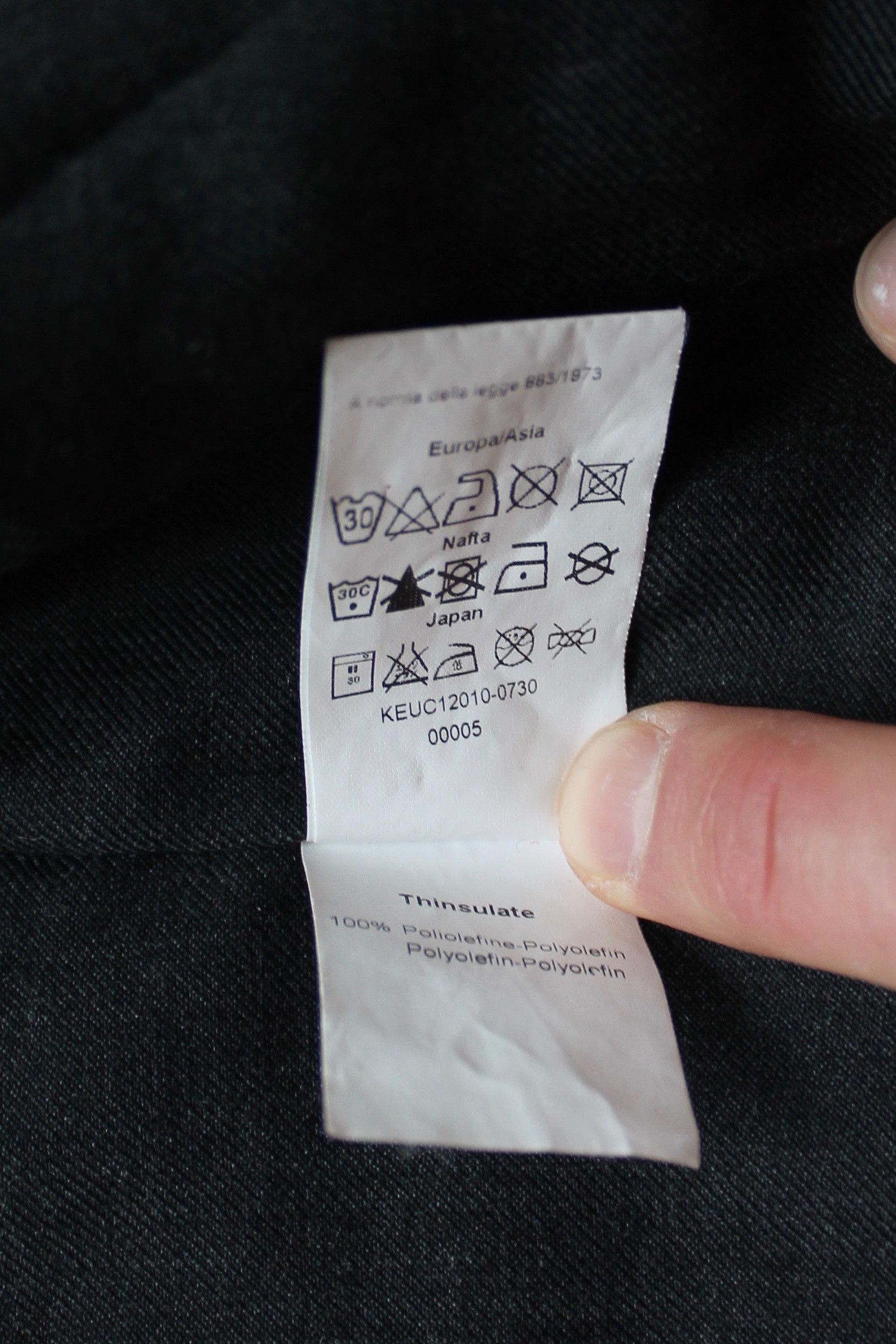 Kenzo KENZO HOMME thinsulate jacket M Gray Wool Lined Size US M / EU 48-50 / 2 - 13 Thumbnail
