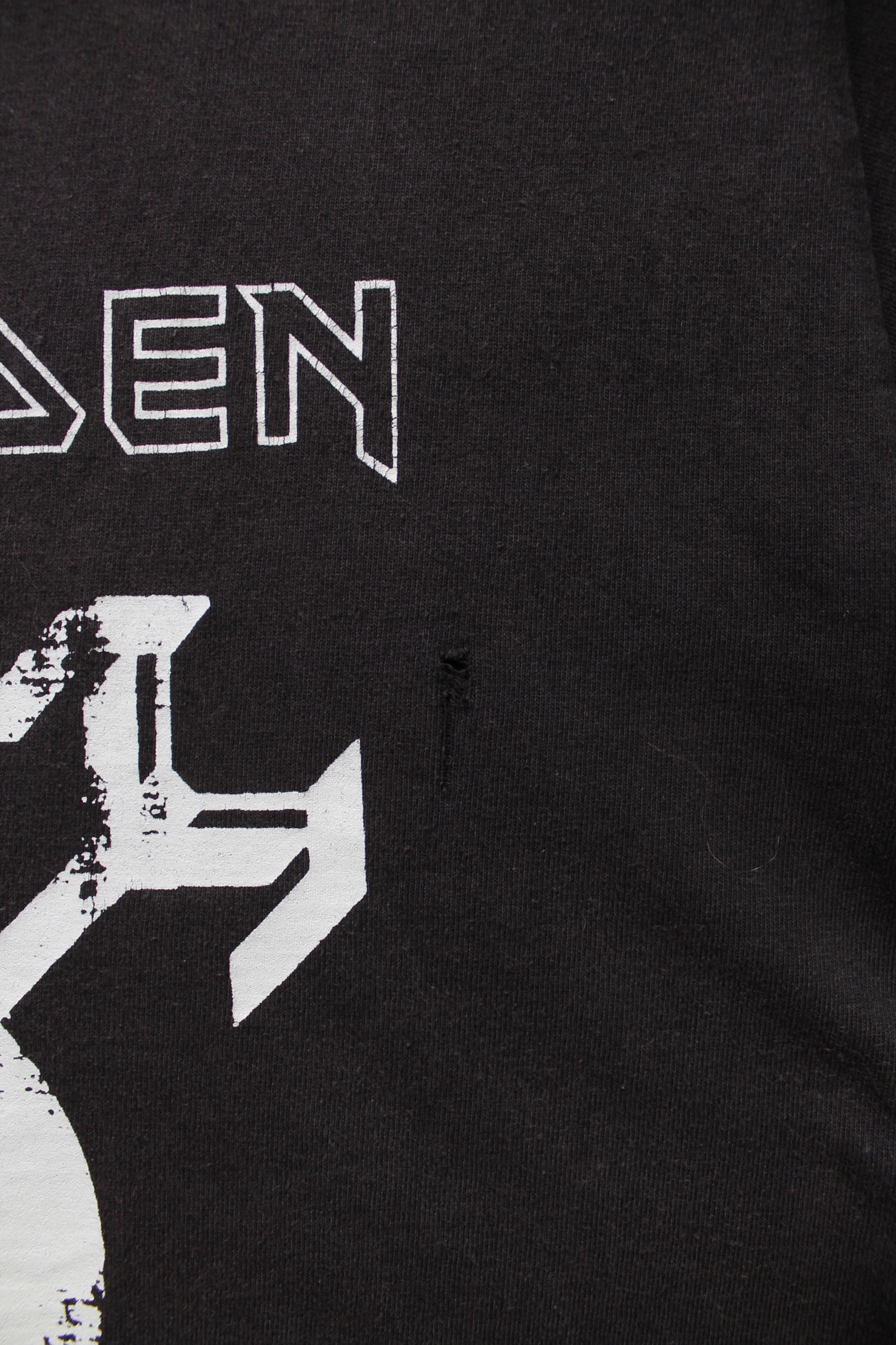 Iron Maiden 2011 IRON MAIDEN the Final Frontier UK Tour Tee Trashed Size US L / EU 52-54 / 3 - 8 Thumbnail