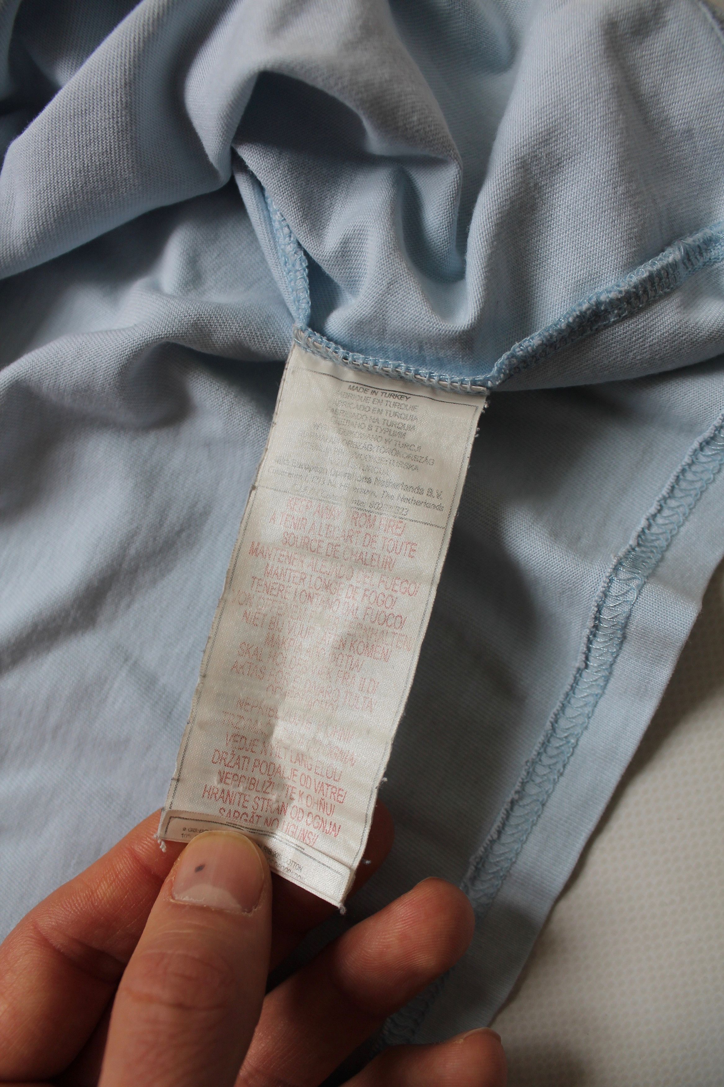Nike Vintage Nike T Shirt v neck Cotton Blue worn Tee logo Size US XXL / EU 58 / 5 - 12 Thumbnail