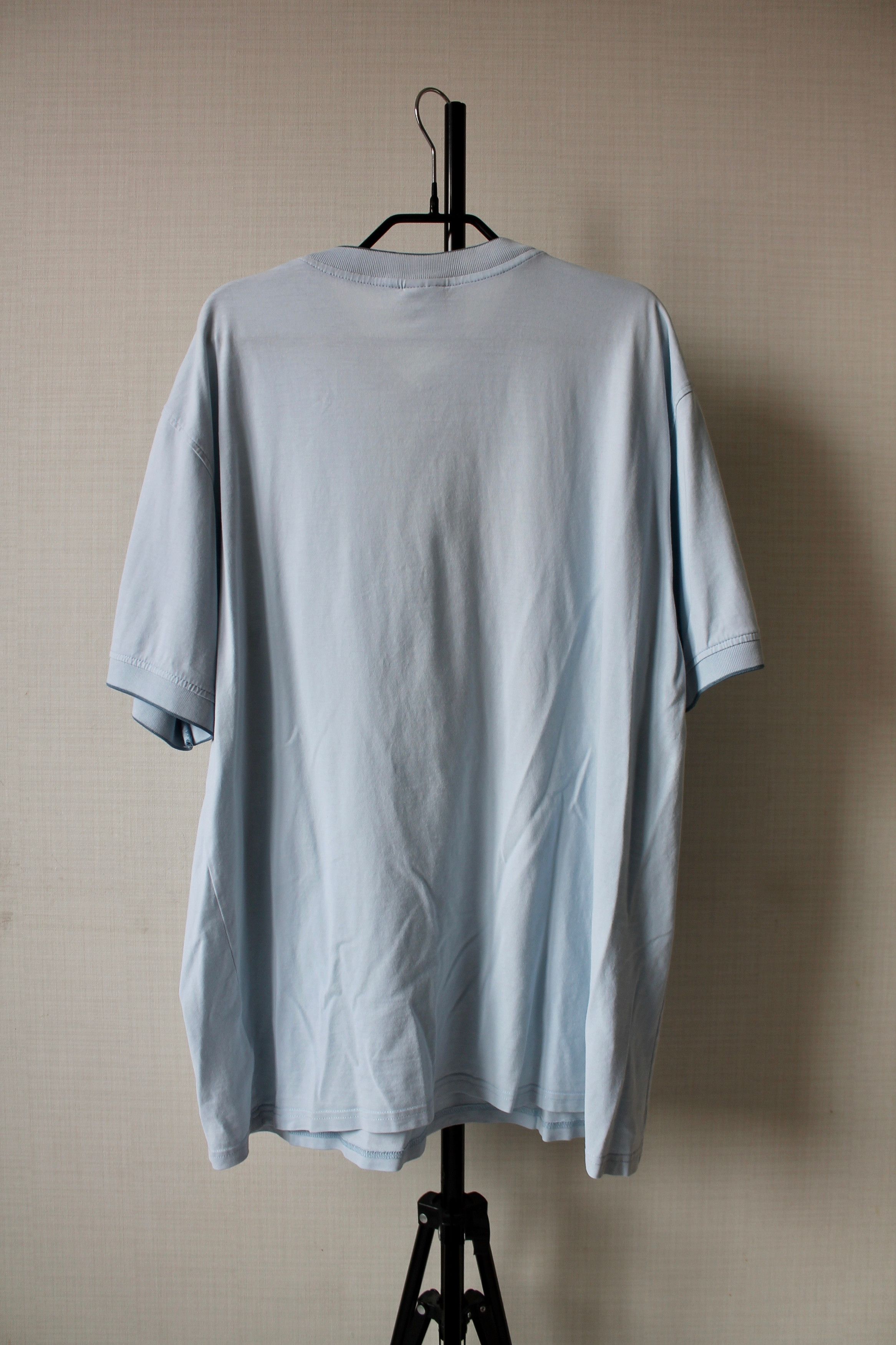 Nike Vintage Nike T Shirt v neck Cotton Blue worn Tee logo Size US XXL / EU 58 / 5 - 6 Thumbnail