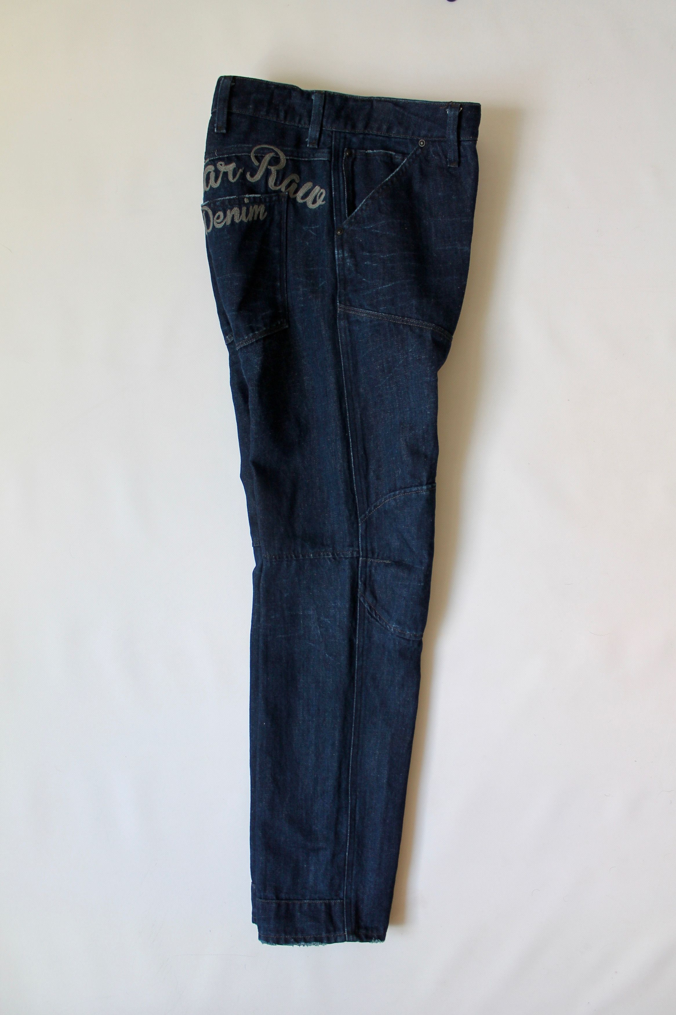 G-Star G - Star RAW Tapered Cash EMBRO 3D LOW Indigo blue Size US 34 / EU 50 - 14 Thumbnail