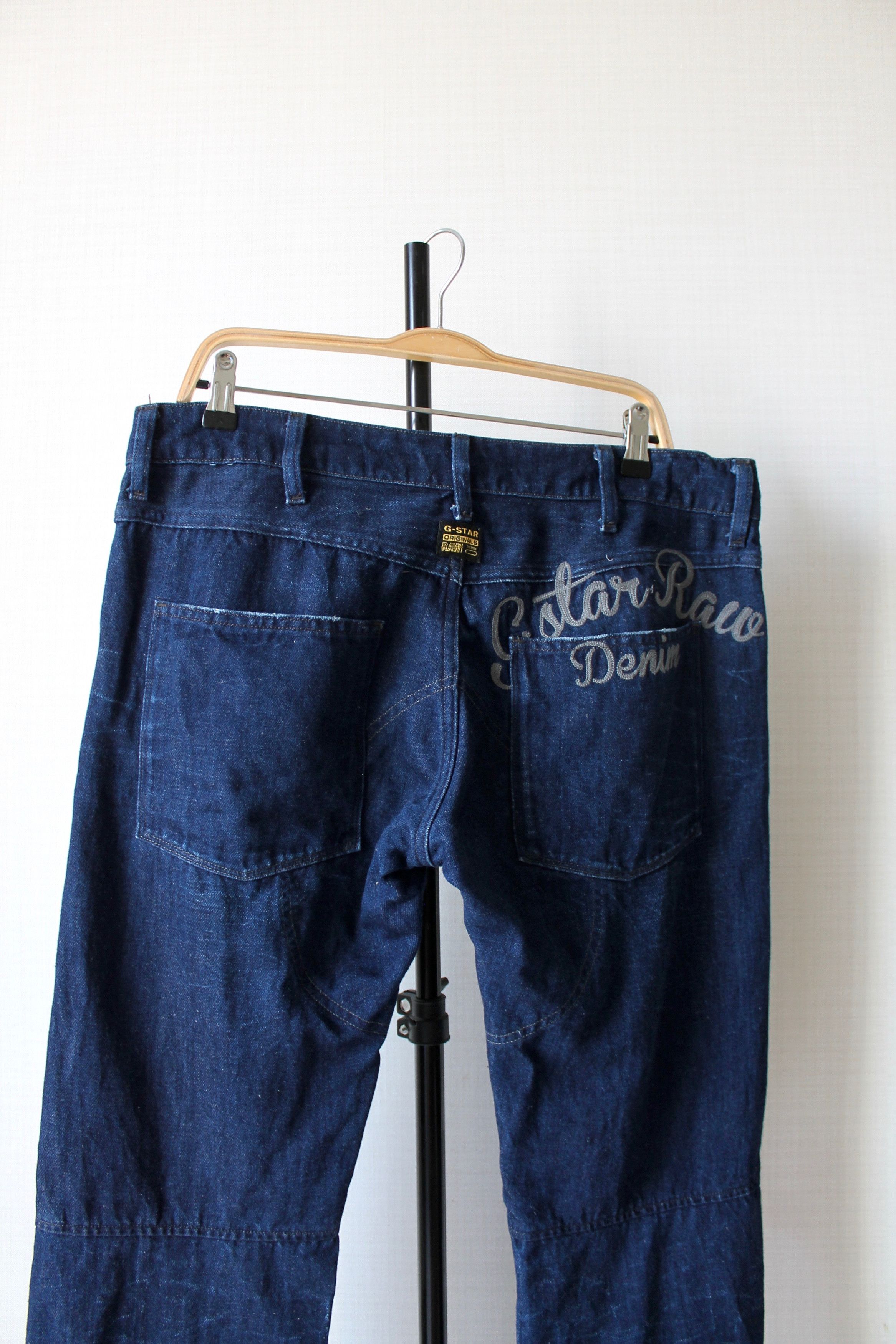 G-Star G - Star RAW Tapered Cash EMBRO 3D LOW Indigo blue Size US 34 / EU 50 - 6 Thumbnail