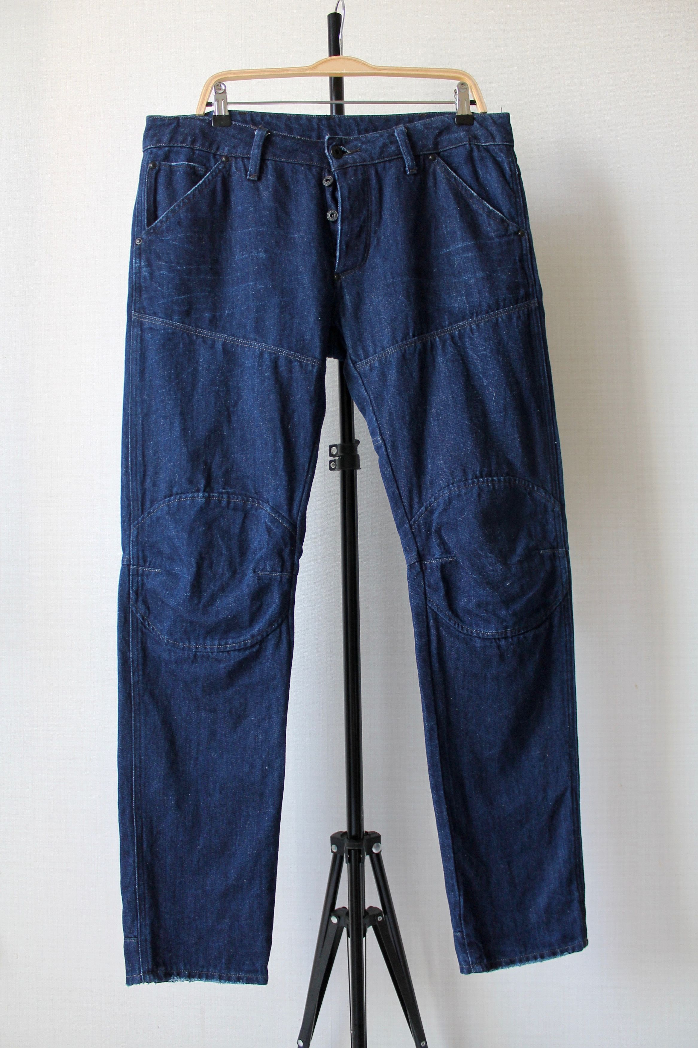 G-Star G - Star RAW Tapered Cash EMBRO 3D LOW Indigo blue Size US 34 / EU 50 - 3 Thumbnail