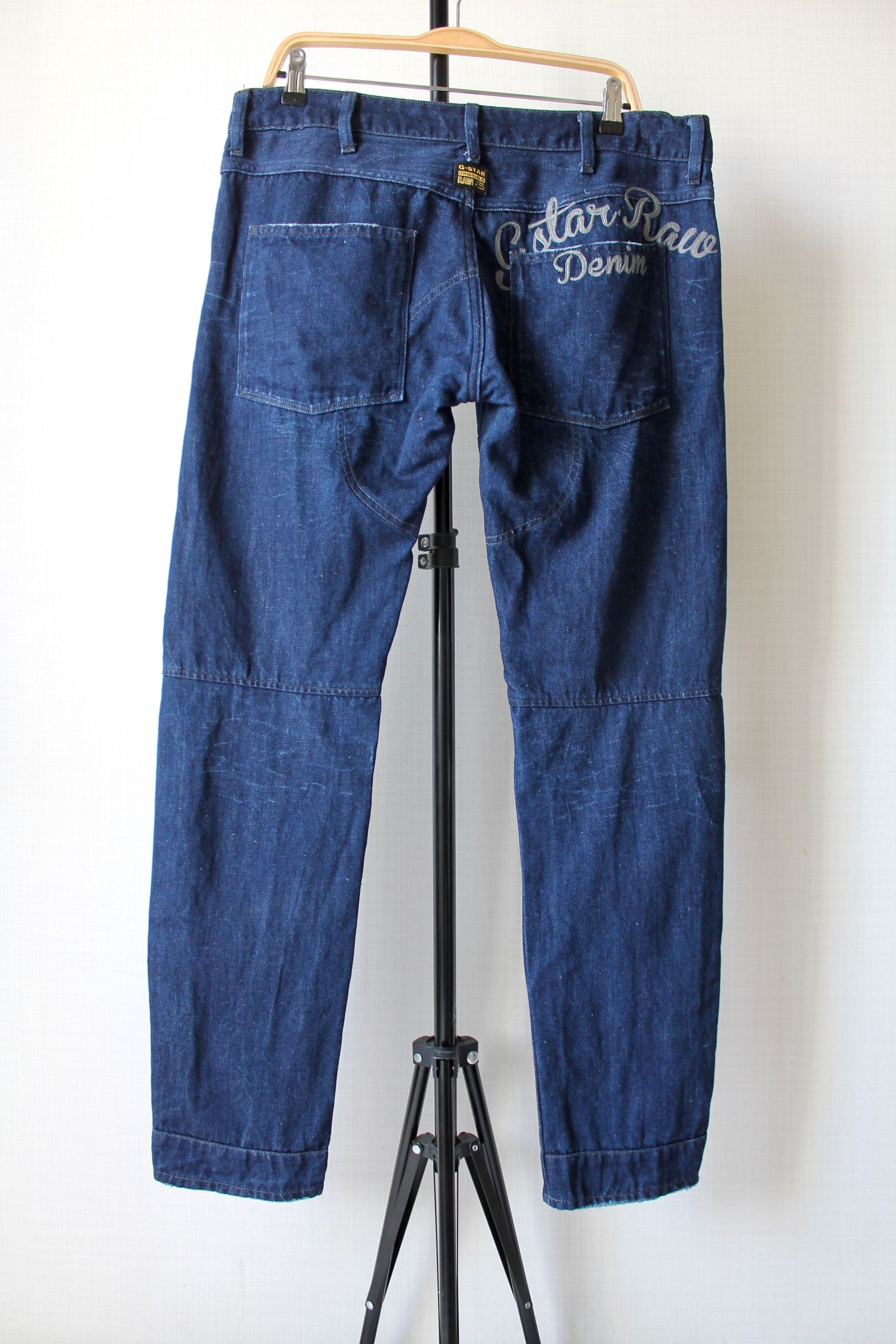 G-Star G - Star RAW Tapered Cash EMBRO 3D LOW Indigo blue Size US 34 / EU 50 - 1 Thumbnail
