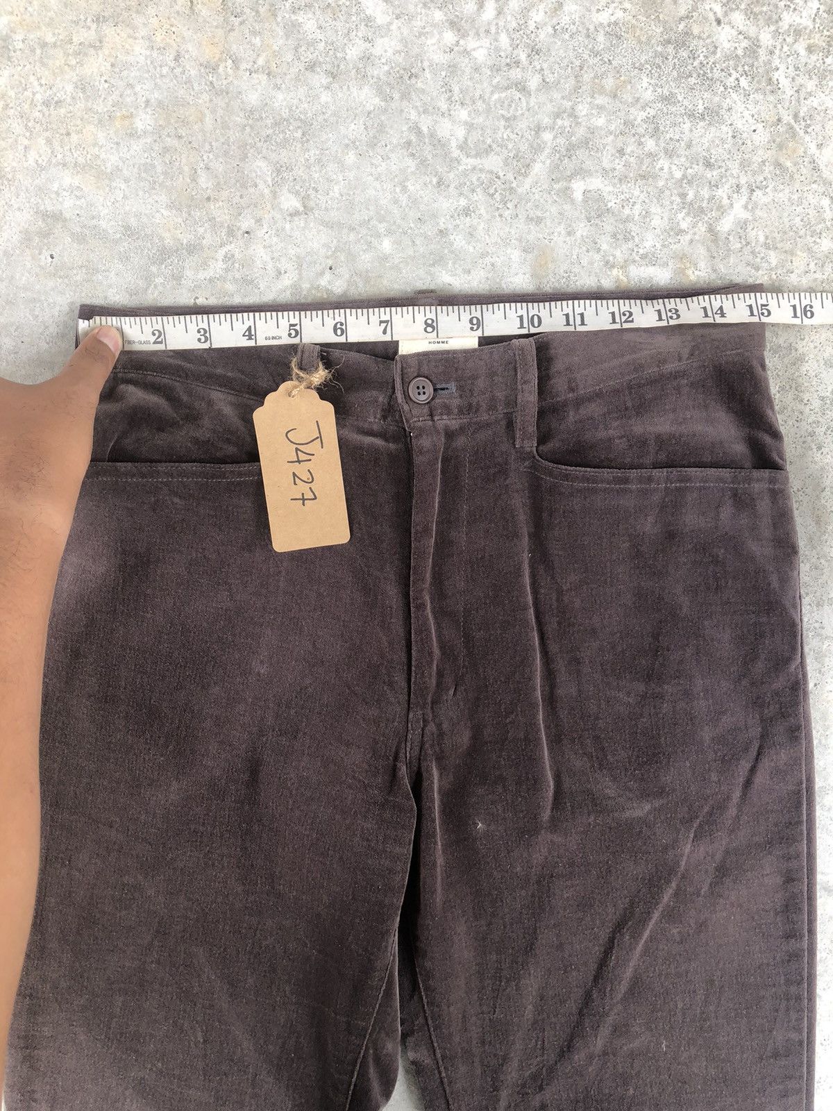Yohji Yamamoto Ined Homme Corduroy Jeans Yohji Yamamoto Size US 30 / EU 46 - 14 Thumbnail