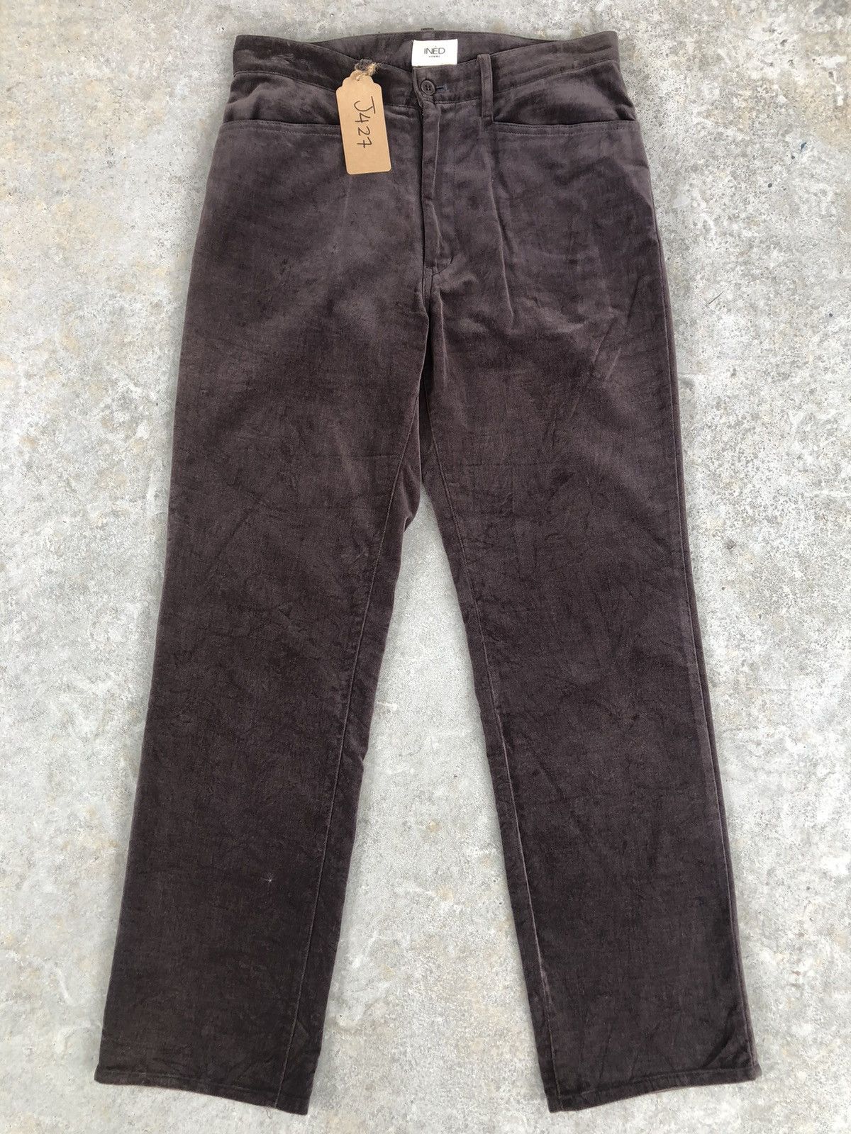 Yohji Yamamoto Ined Homme Corduroy Jeans Yohji Yamamoto Size US 30 / EU 46 - 1 Thumbnail