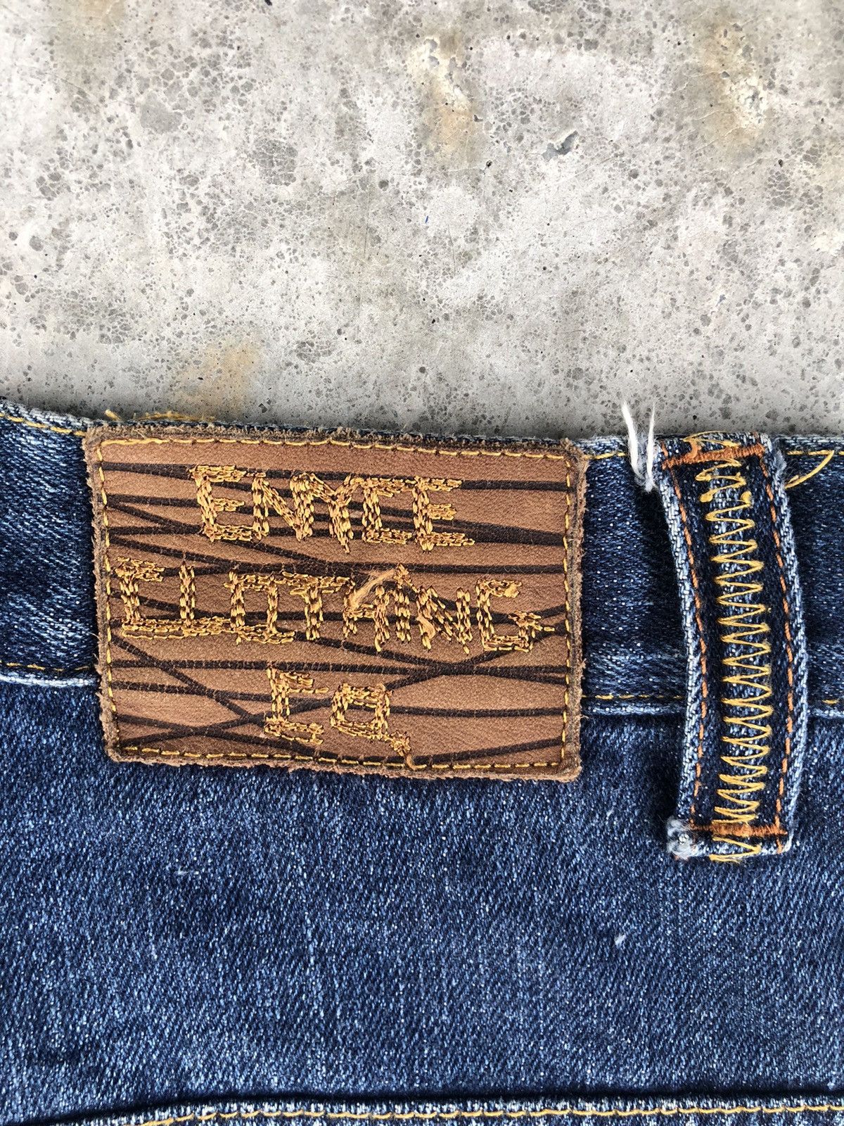 Enyce Enyce Baggy Jeans Hip Hop Patchwork Boro Skateboards Size US 35 - 14 Thumbnail