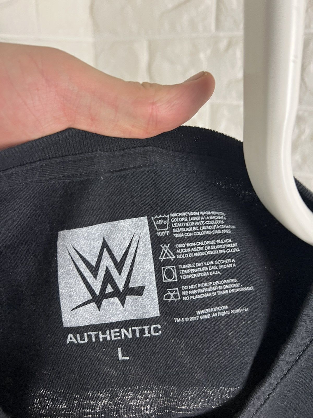 WWE × WWF Wwe Stone Cold Steve Austin Shirt Size US L / EU 52-54 / 3 - 7 Thumbnail