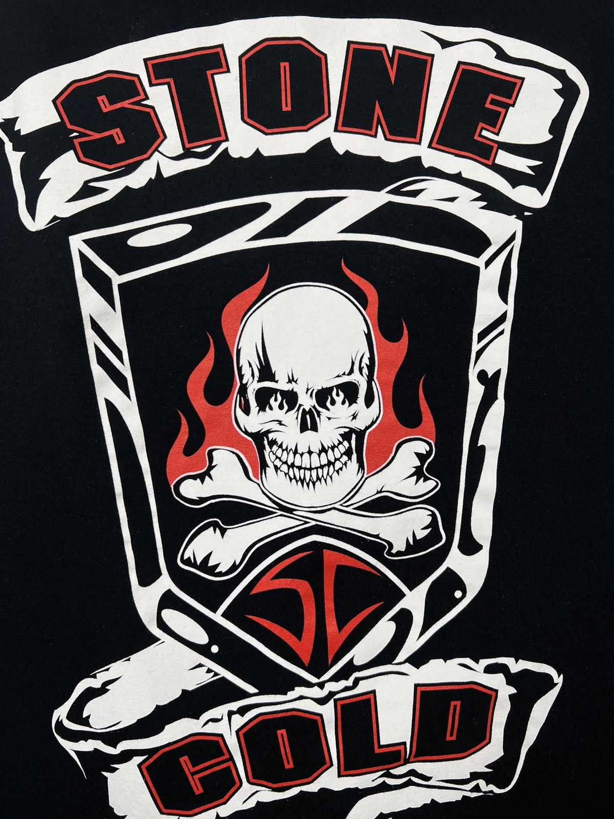 WWE × WWF Wwe Stone Cold Steve Austin Shirt Size US L / EU 52-54 / 3 - 4 Thumbnail