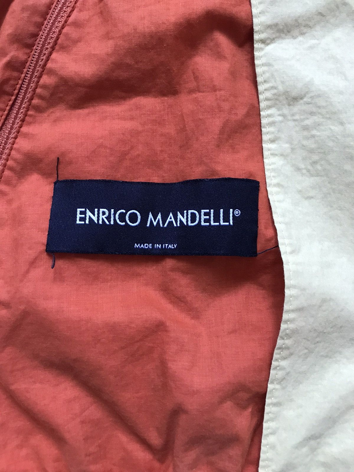 Mandelli Enrico Mandelli orange carrot light jacket 56 Size US XL / EU 56 / 4 - 10 Thumbnail