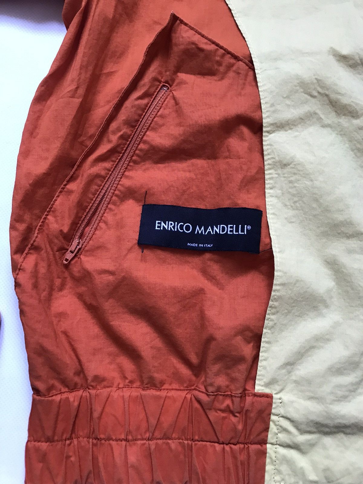 Mandelli Enrico Mandelli orange carrot light jacket 56 Size US XL / EU 56 / 4 - 11 Thumbnail