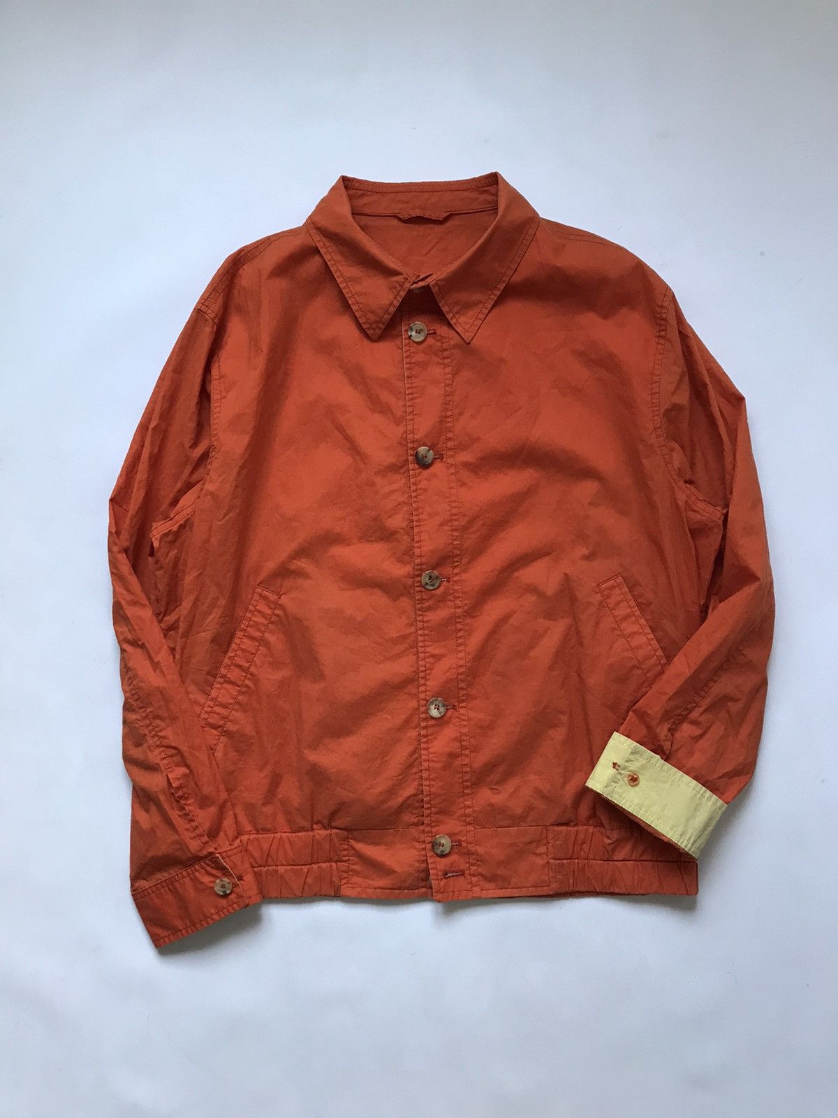 Mandelli Enrico Mandelli orange carrot light jacket 56 Size US XL / EU 56 / 4 - 2 Thumbnail