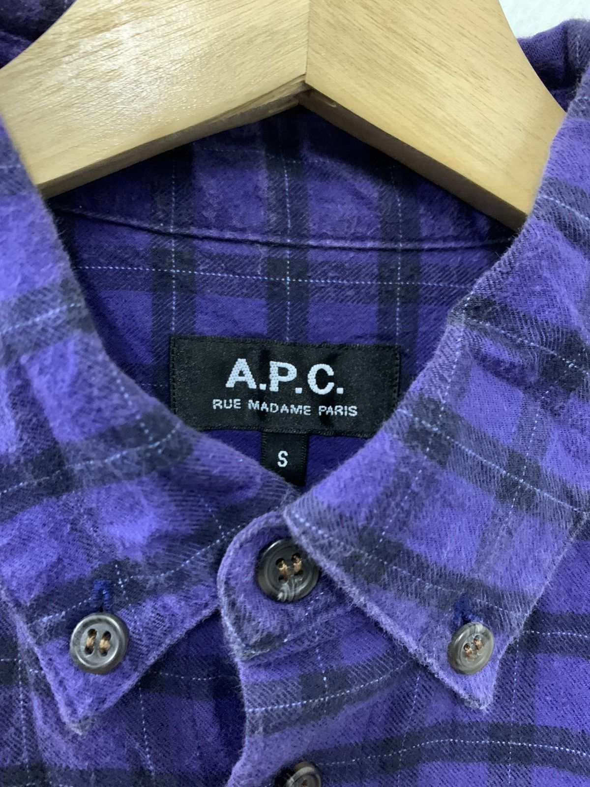 A.P.C. A.P.C. Long Sleeve Shirt Size US XS / EU 42 / 0 - 2 Thumbnail