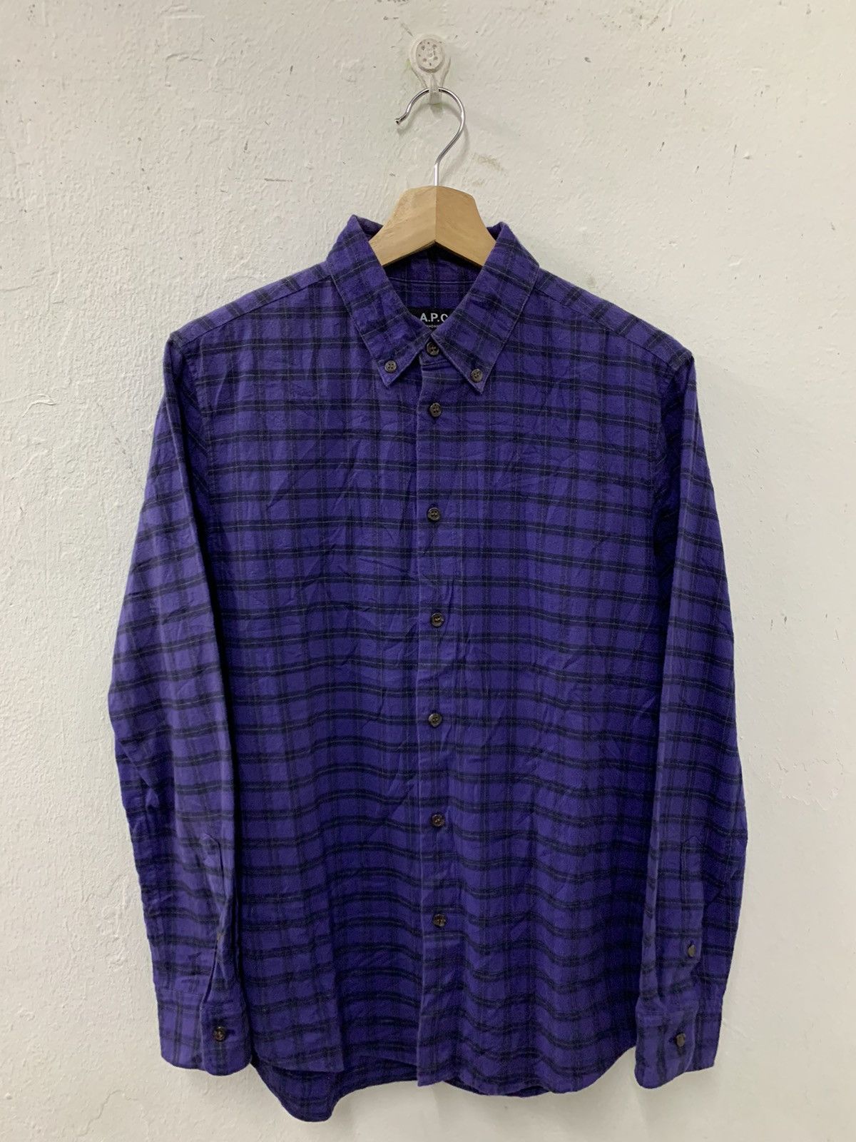 A.P.C. A.P.C. Long Sleeve Shirt Size US XS / EU 42 / 0 - 1 Thumbnail