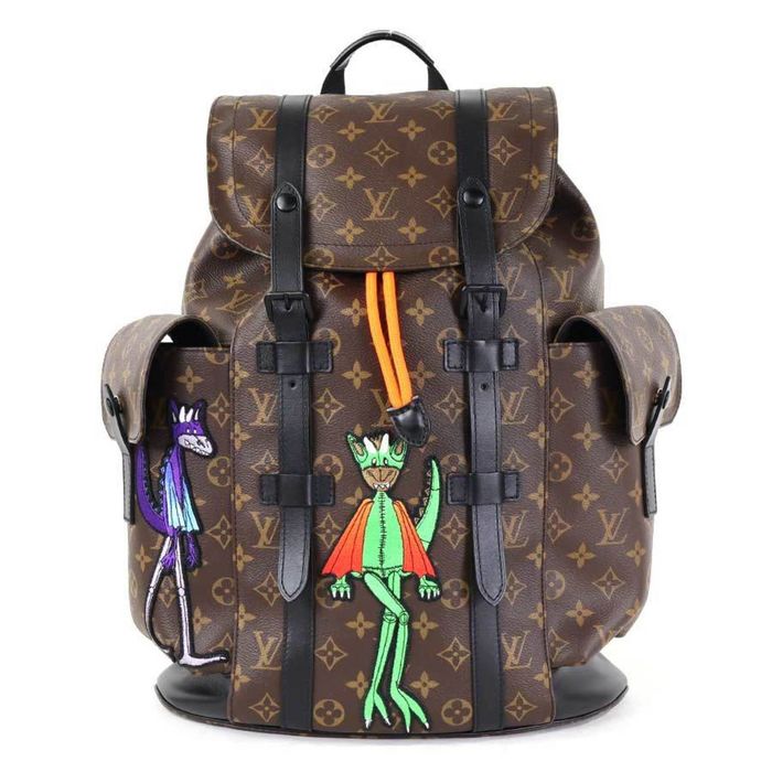 Louis Vuitton Christopher PM Brown Damier Monogram Backpack Nigo x