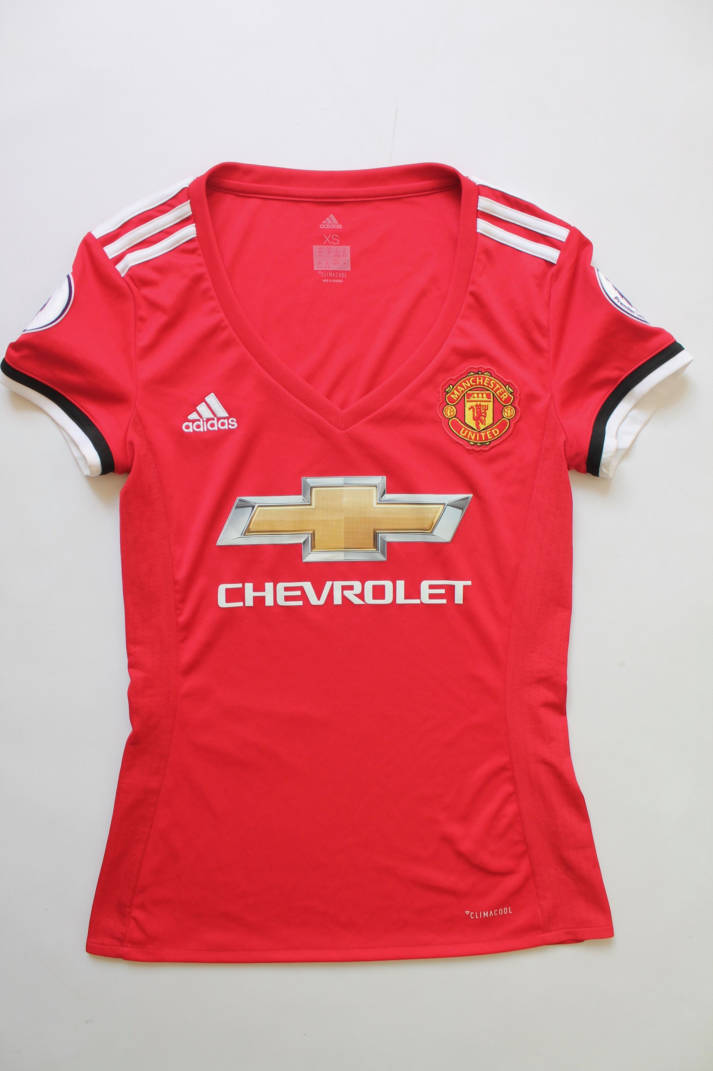 Adidas 2017 / 18 Manchester United Soccer Women's Jersey Team Size ONE SIZE - 8 Thumbnail