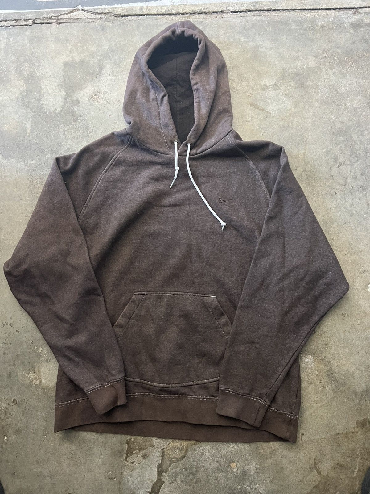 Y2K Nike Mini Swoosh Hoodie Travis Scott
