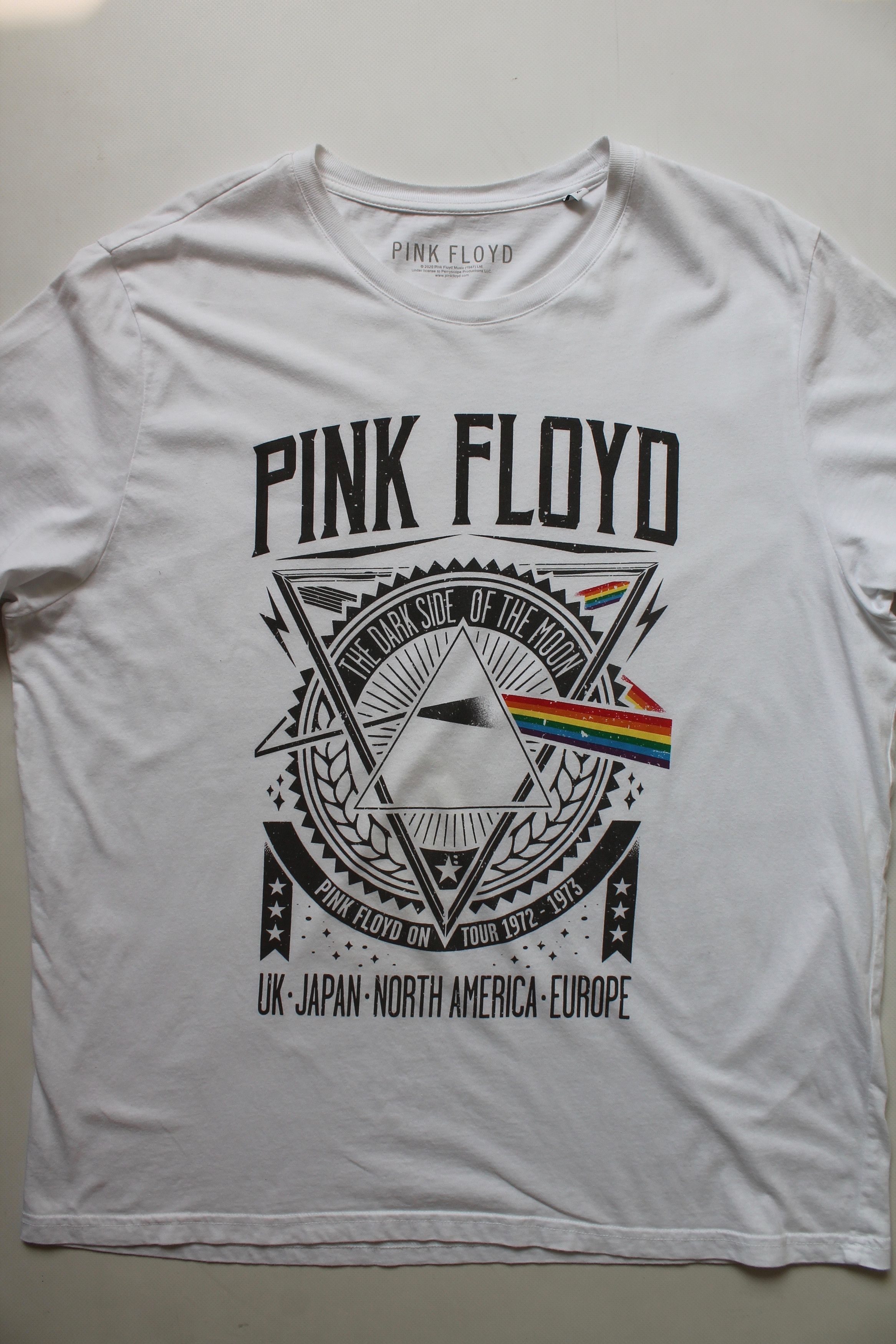 Pink Floyd Pink Floyd t shirt the dark side of the moon Size US XL / EU 56 / 4 - 7 Thumbnail
